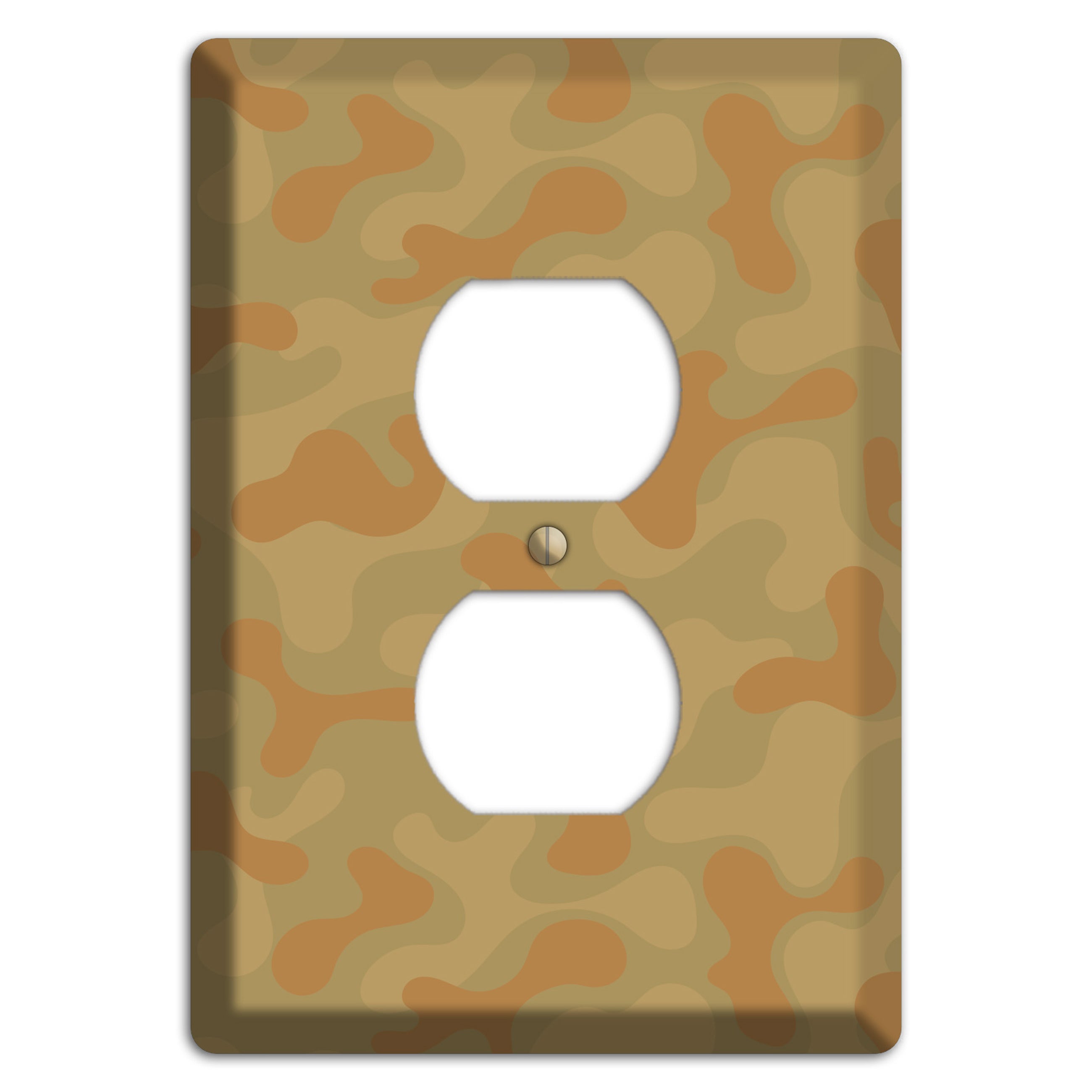 UCP Camo Duplex Outlet Wallplate