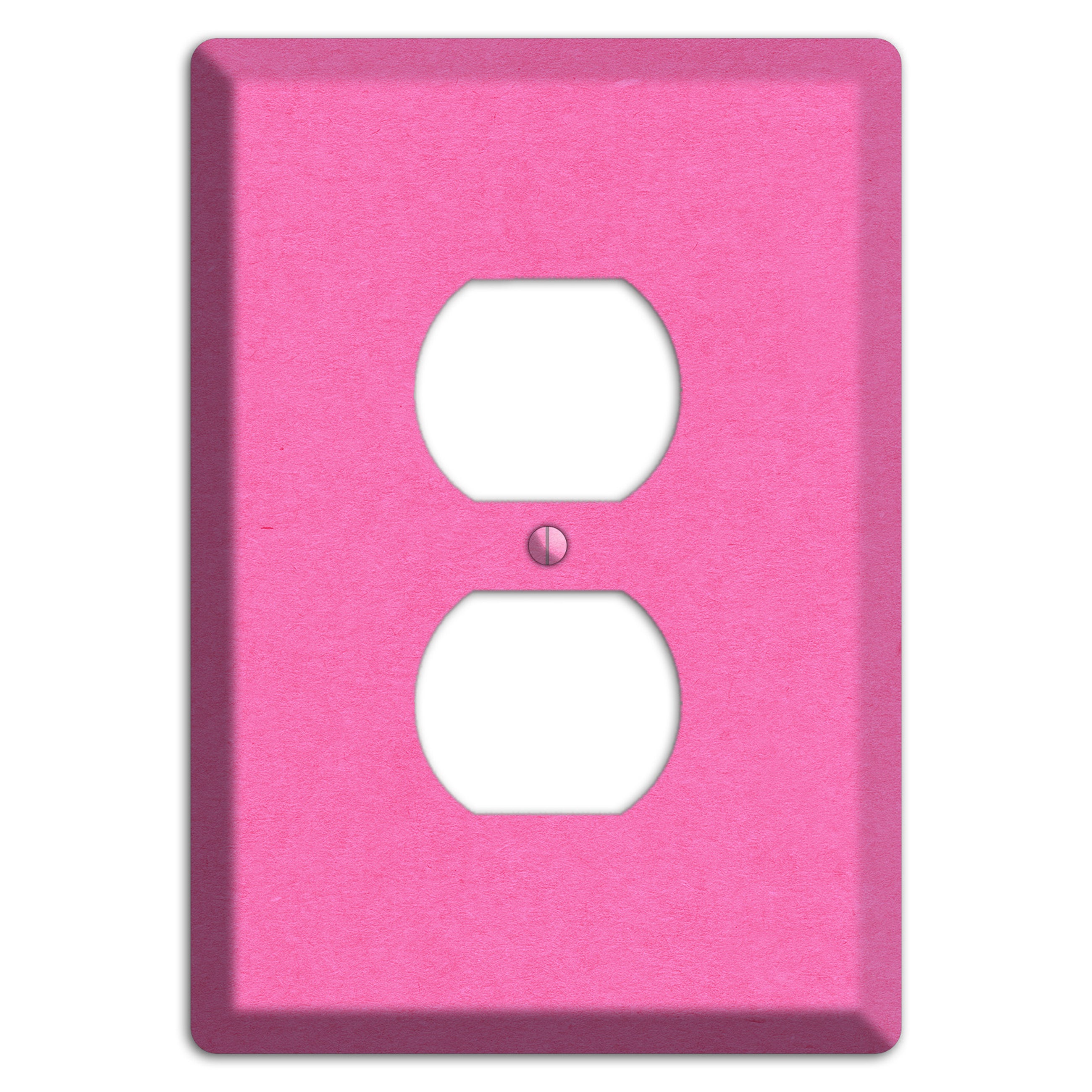 Persian Pink Kraft Duplex Outlet Wallplate