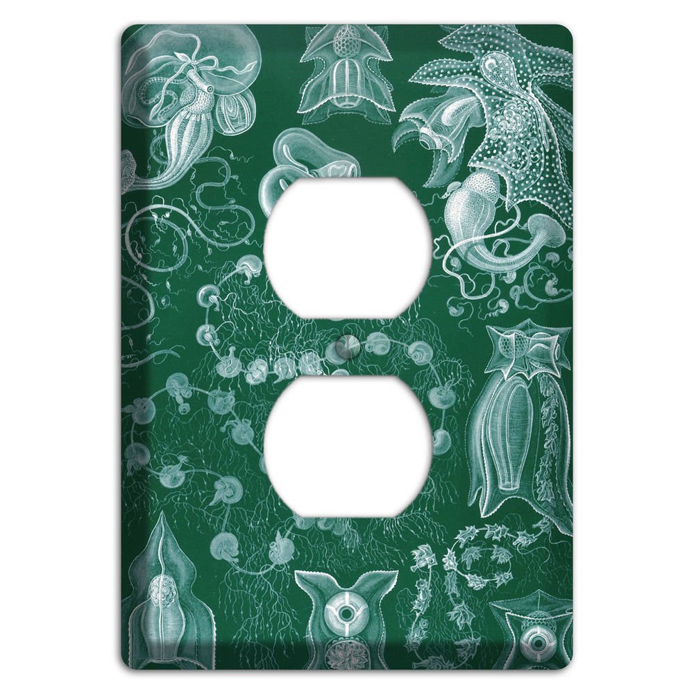 Haeckel - Siphonophorae 2 Duplex Outlet Wallplate