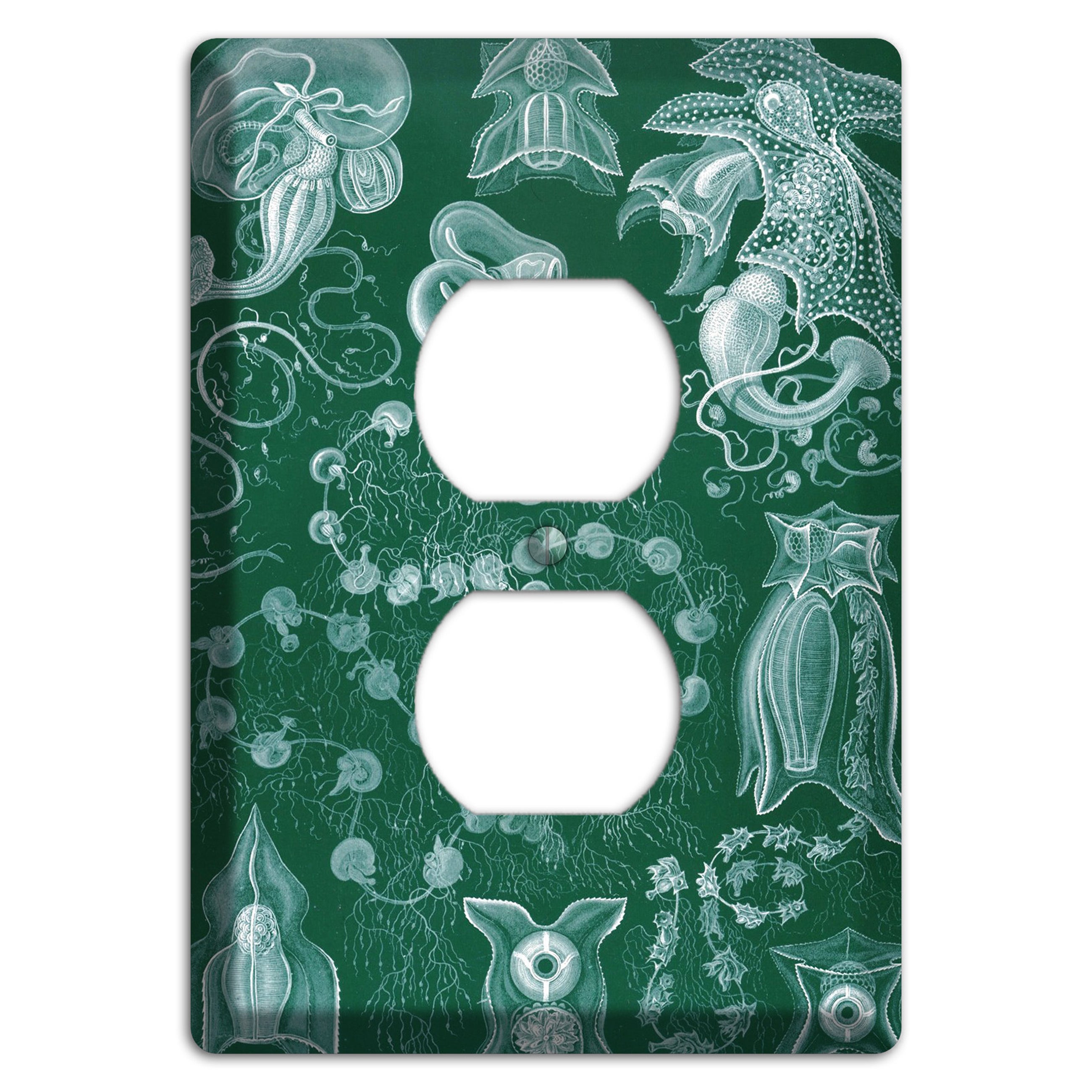 Haeckel - Siphonophorae 2 Duplex Outlet Wallplate