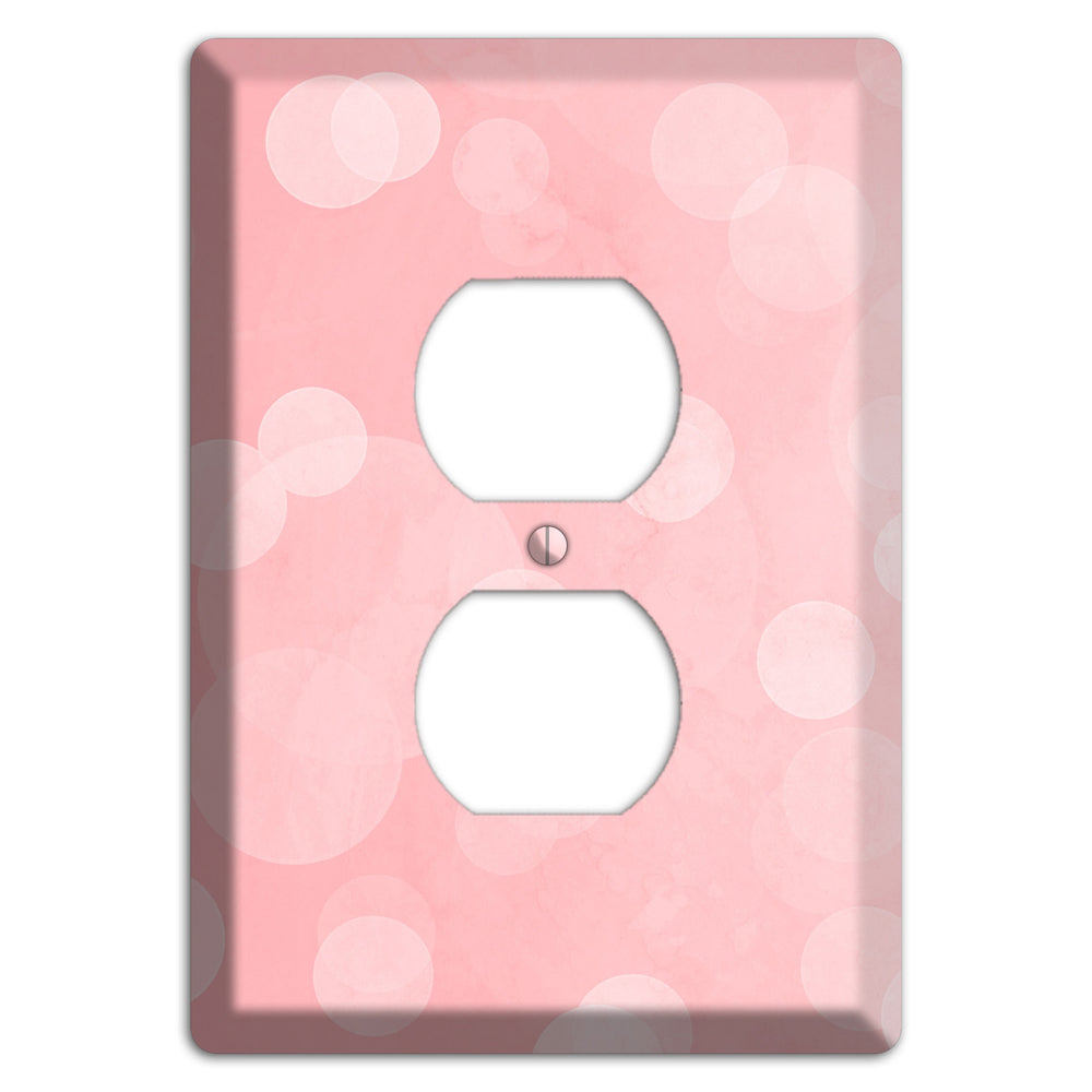 Supernova Soft Coral Duplex Outlet Wallplate