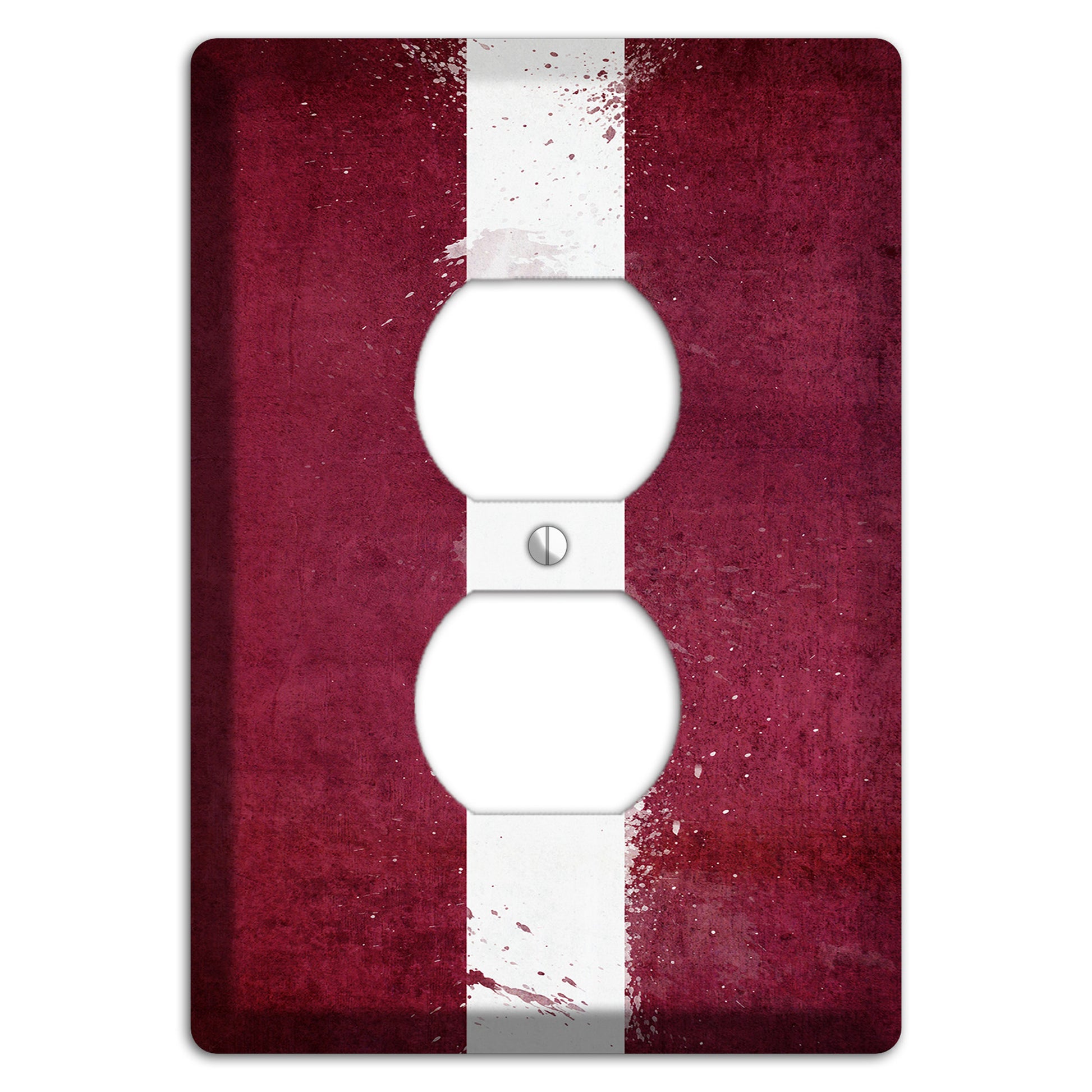 Latvia Cover Plates Duplex Outlet Wallplate