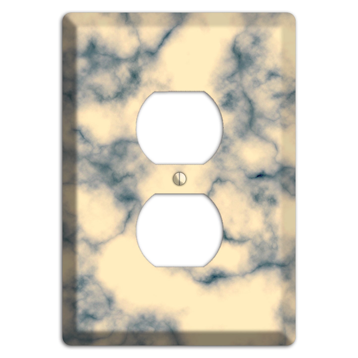 Mantle Marble Duplex Outlet Wallplate
