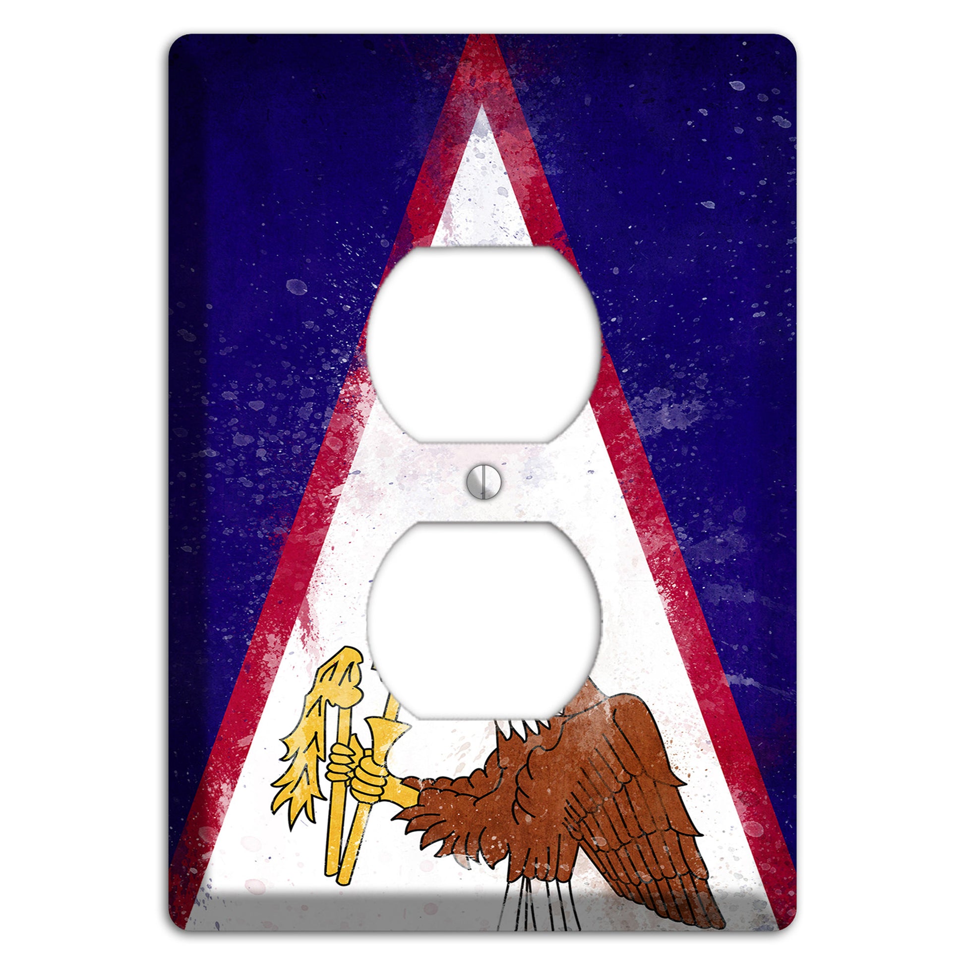 American Samoa Cover Plates Duplex Outlet Wallplate