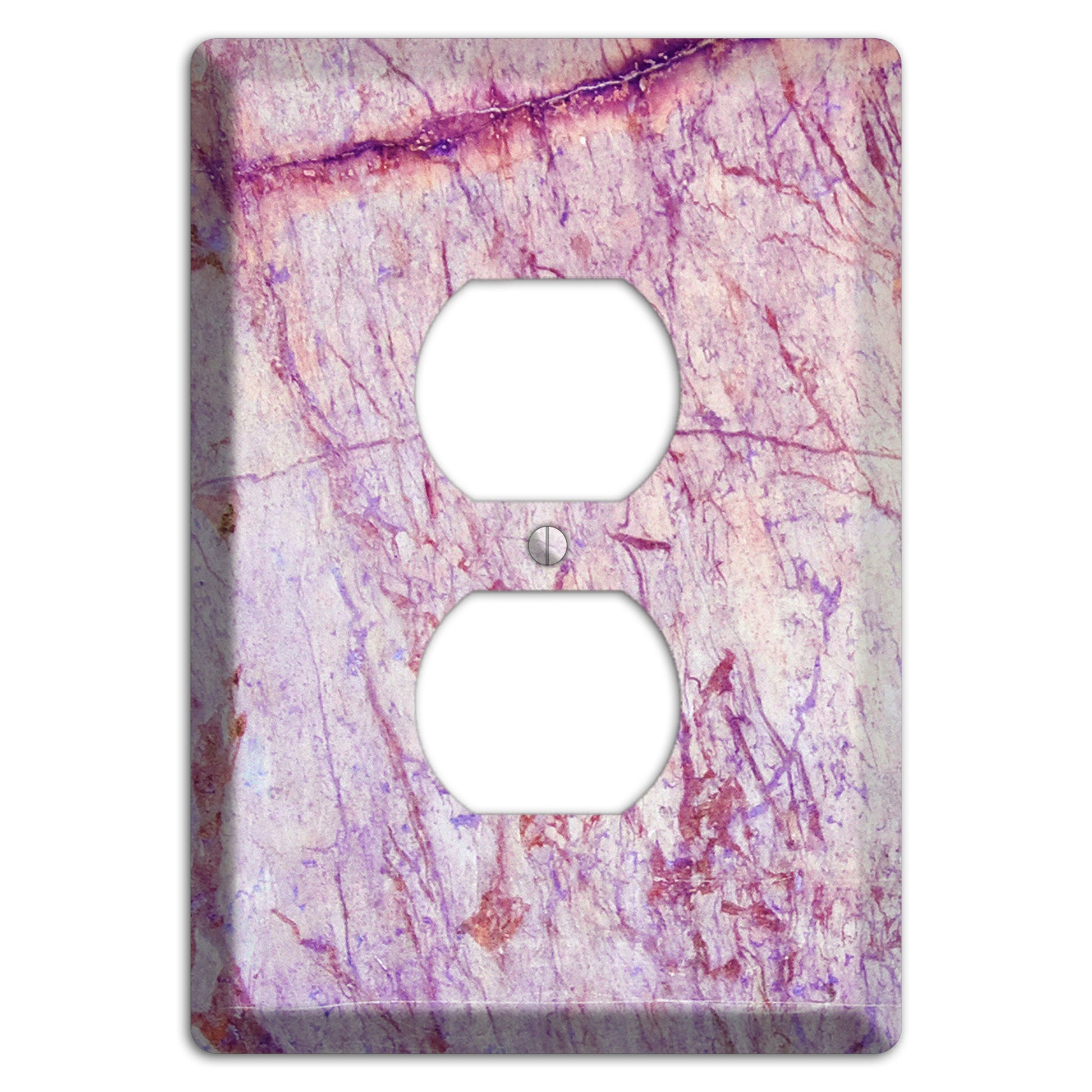 Maverick Marble Duplex Outlet Wallplate