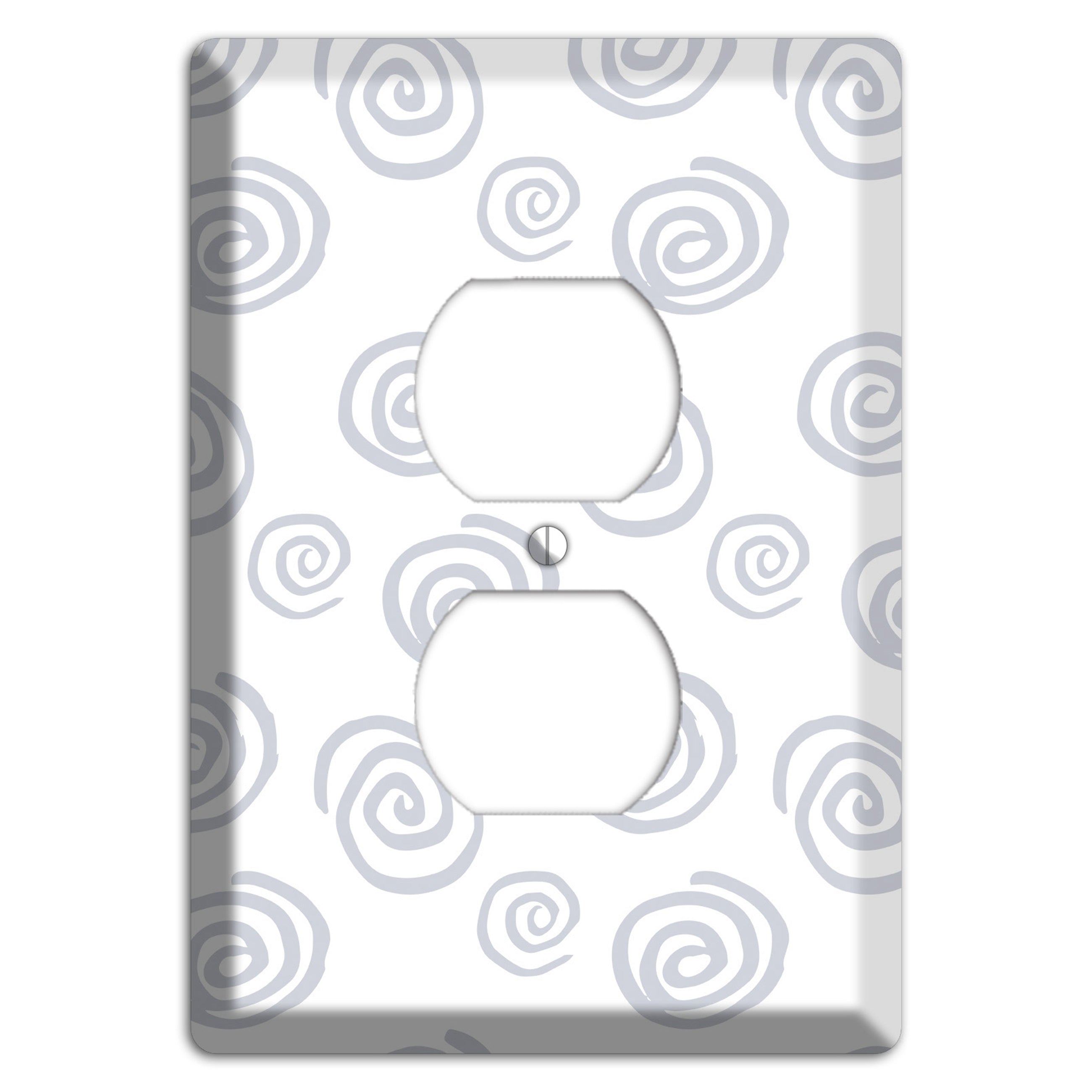 Abstract 11 Duplex Outlet Wallplate