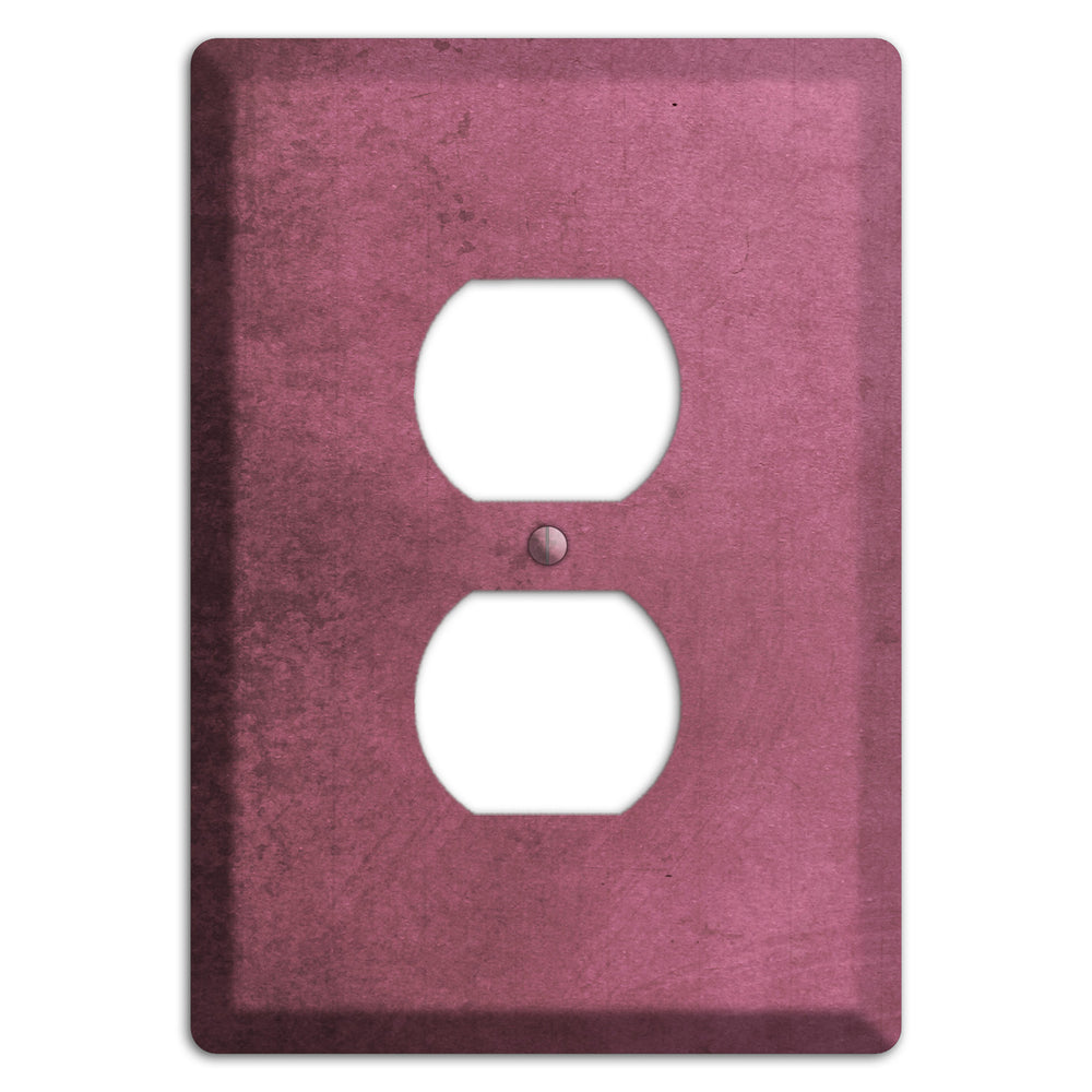 Coral Tree Vintage Grunge Duplex Outlet Wallplate