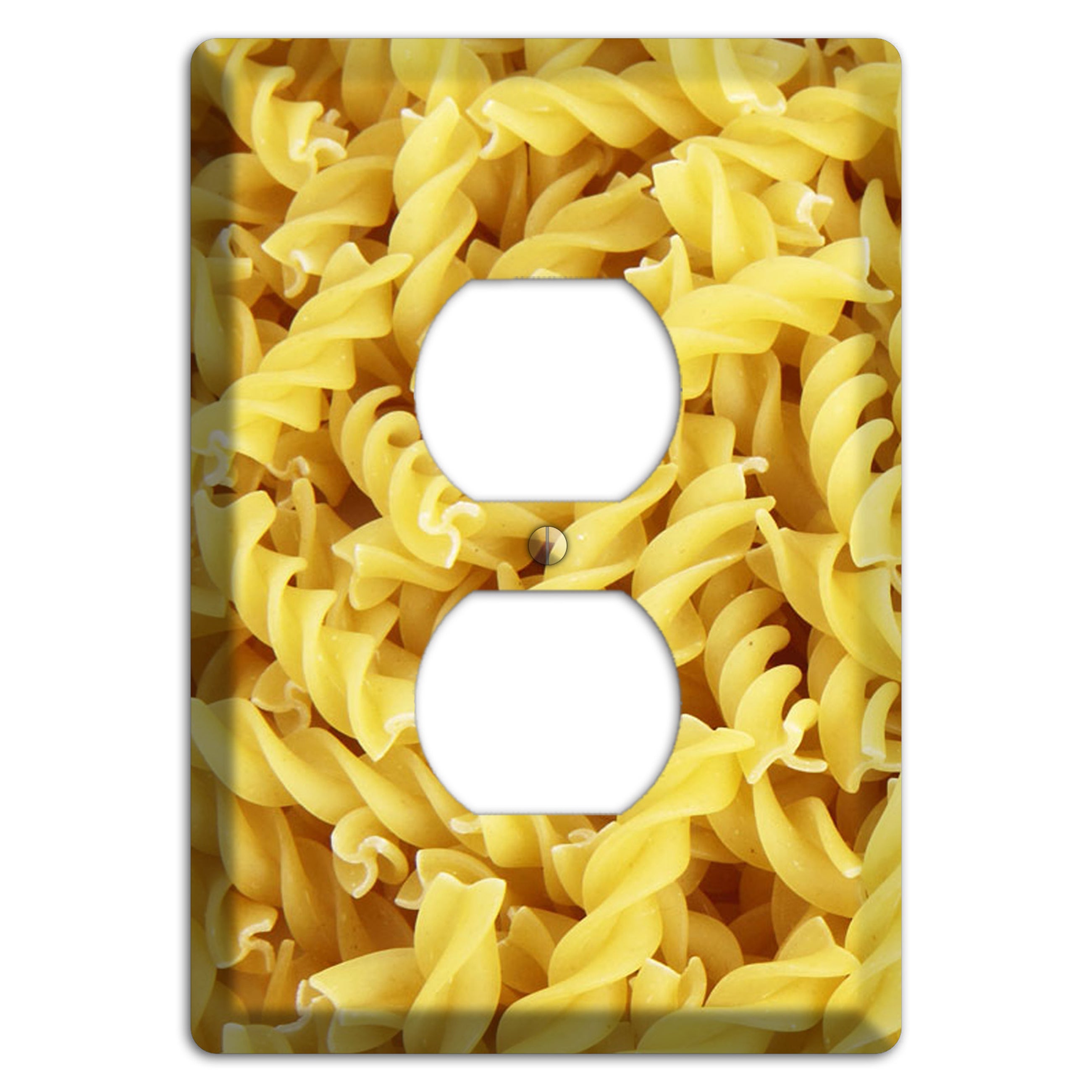 Fusilli Duplex Outlet Wallplate
