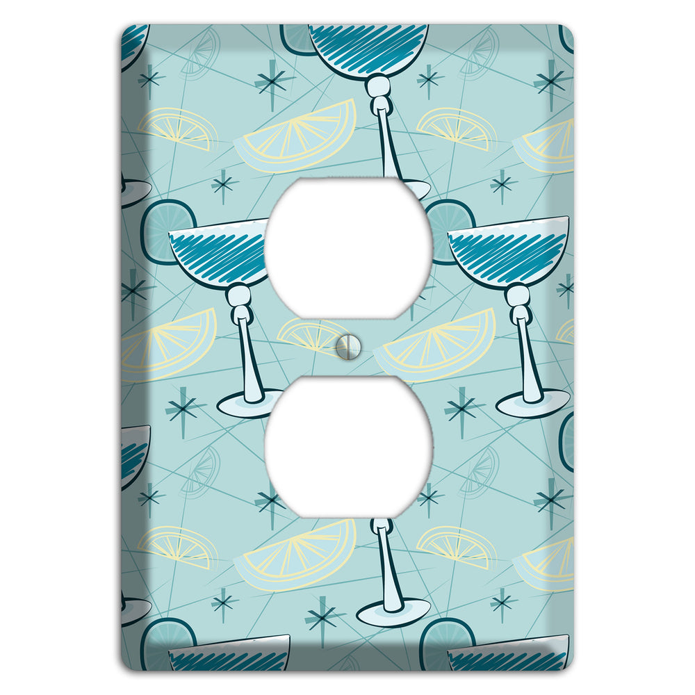 Cocktails Duplex Outlet Wallplate