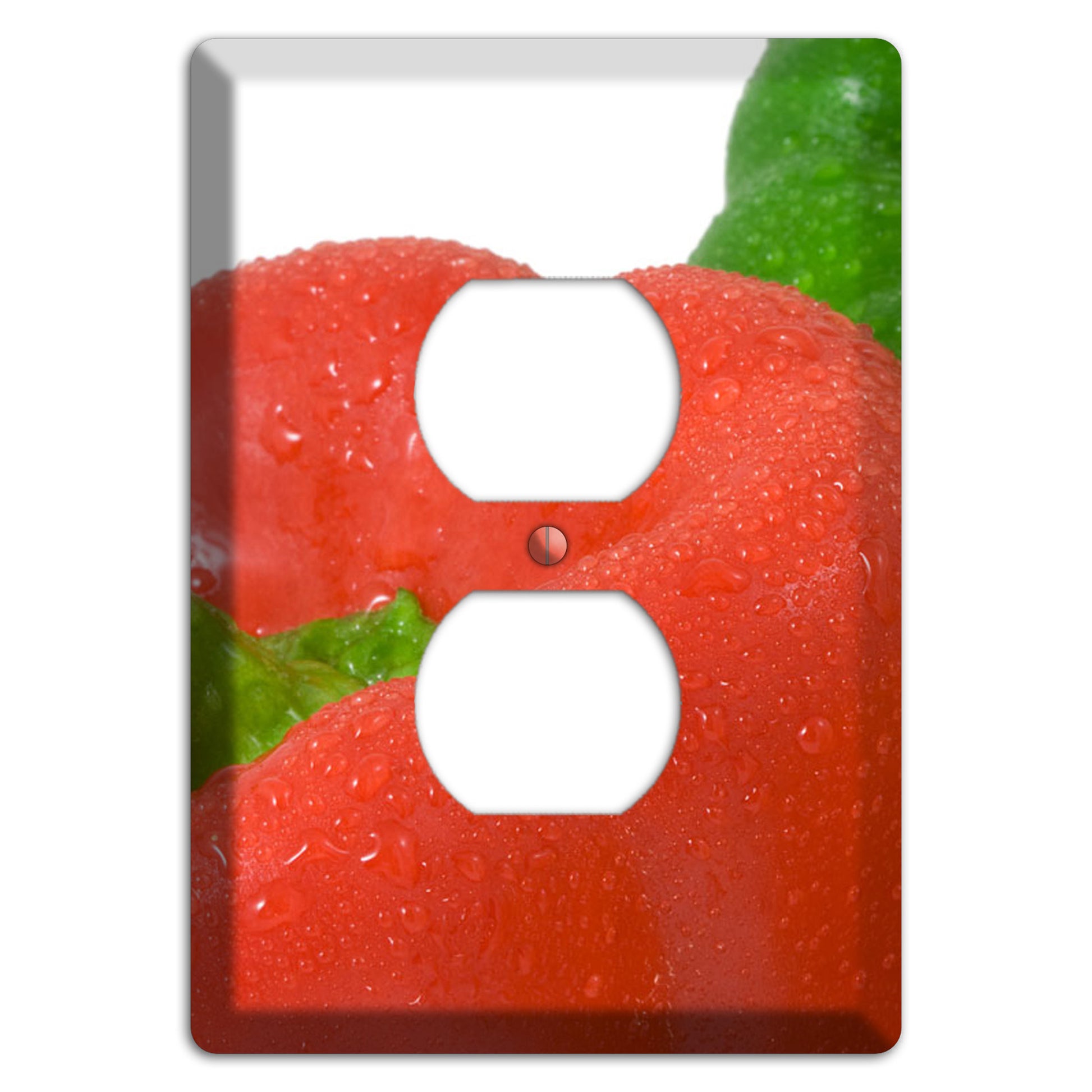 Peppers Duplex Outlet Wallplate