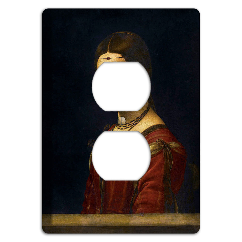 Da Vinci - La Belle Ferronierre Duplex Outlet Wallplate