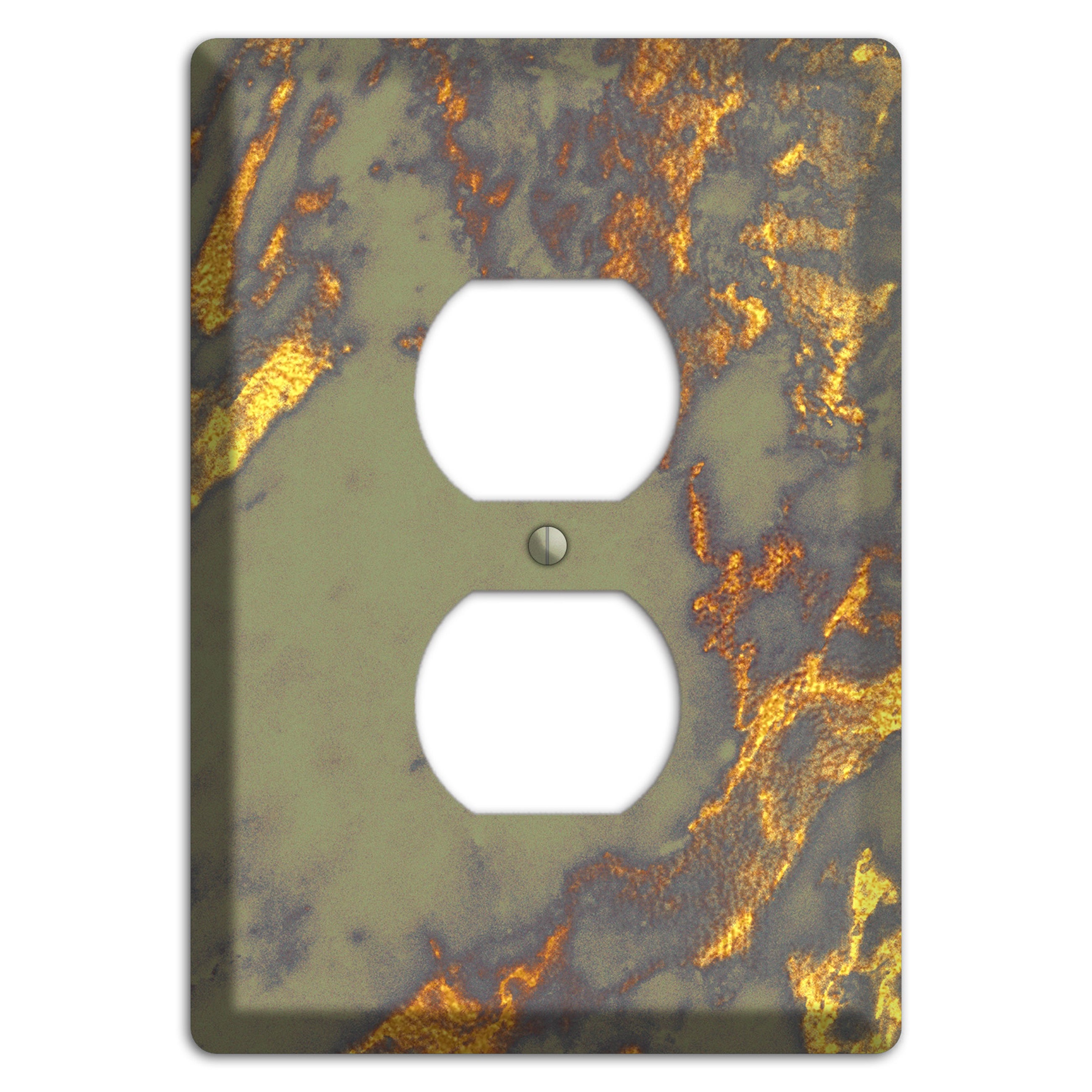Gurkha Marble Duplex Outlet Wallplate
