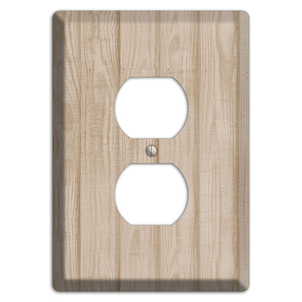 Indian Khaki Neutral Texture Duplex Outlet Wallplate