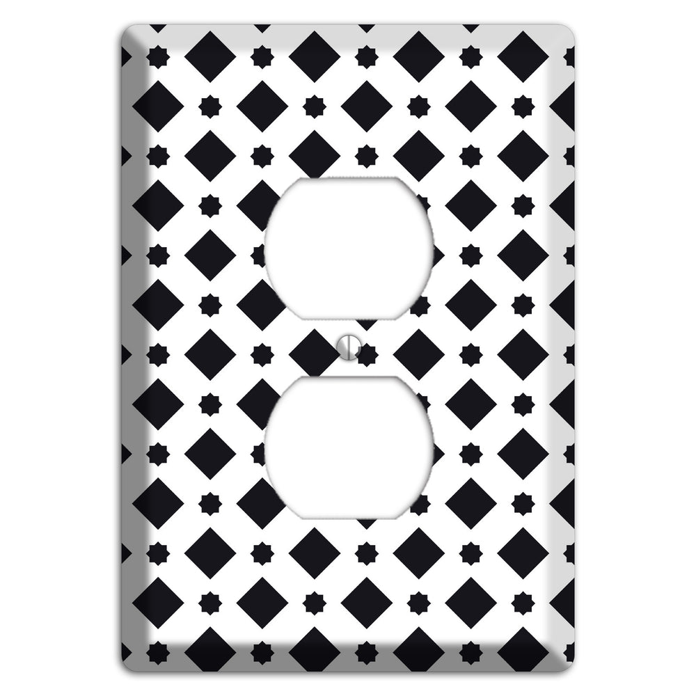 Moroccan 7 Duplex Outlet Wallplate