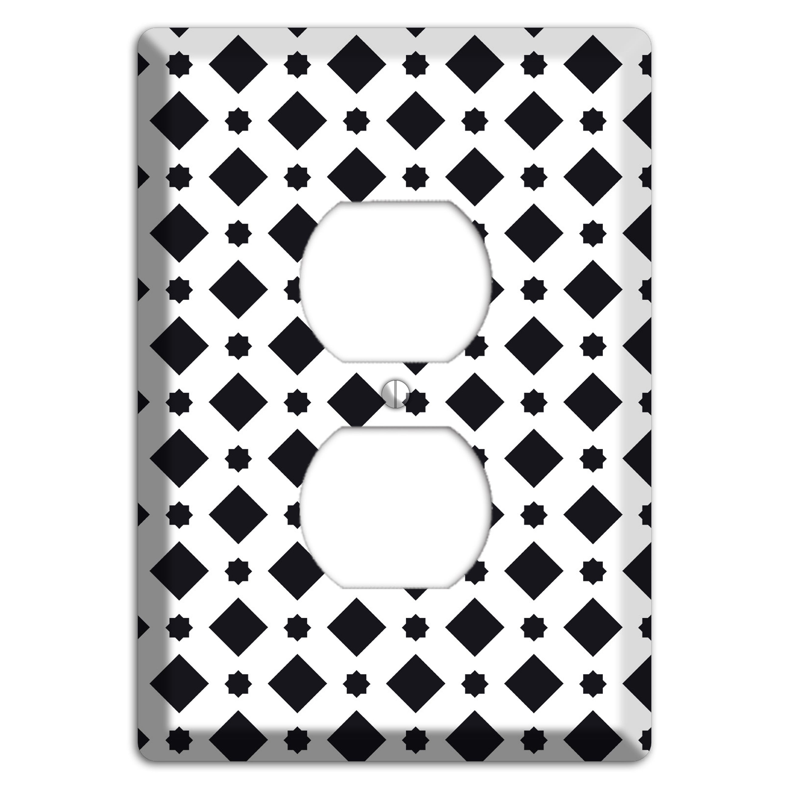 Moroccan 7 Duplex Outlet Wallplate