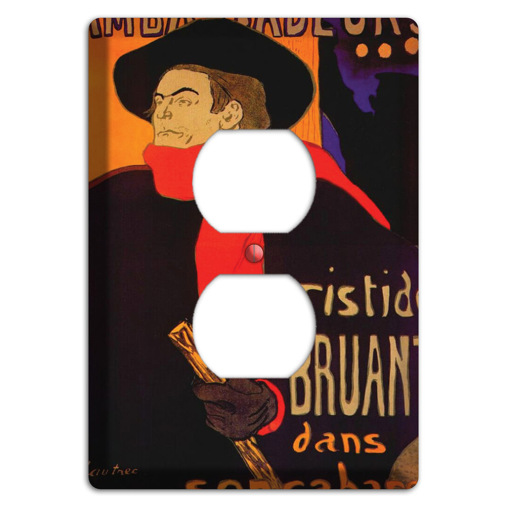 Ambassadeurs 2 Vintage Poster Duplex Outlet Wallplate