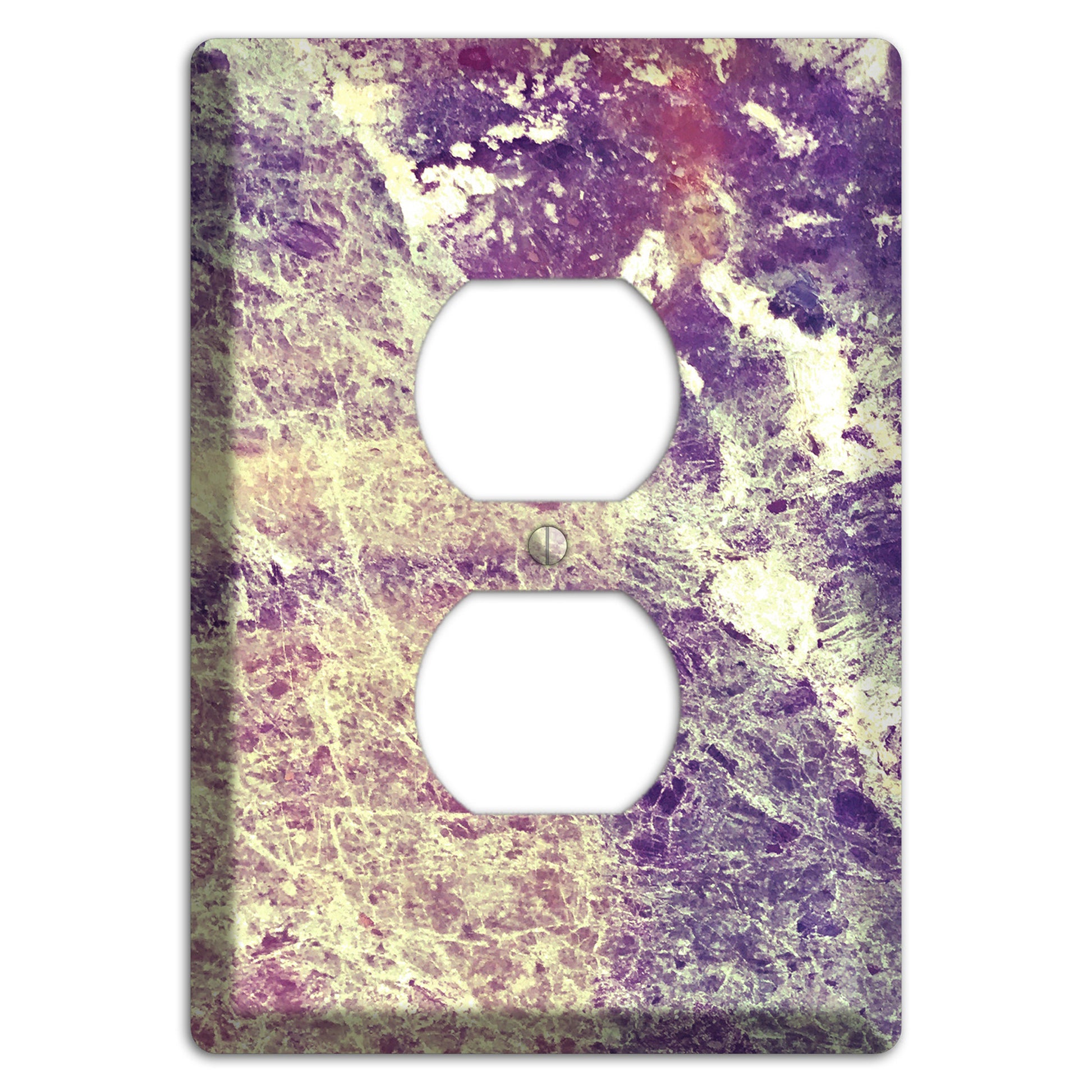 Mamba Marble Duplex Outlet Wallplate