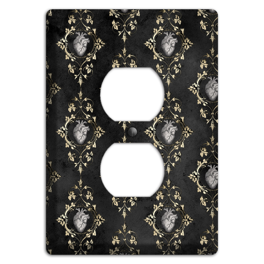 Edgar Allen Poe Tell-Tale Heart Duplex Outlet Wallplate