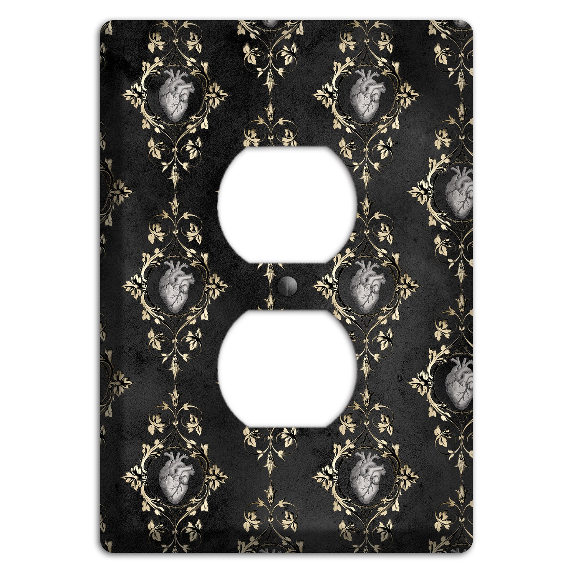 Edgar Allen Poe Tell-Tale Heart Duplex Outlet Wallplate