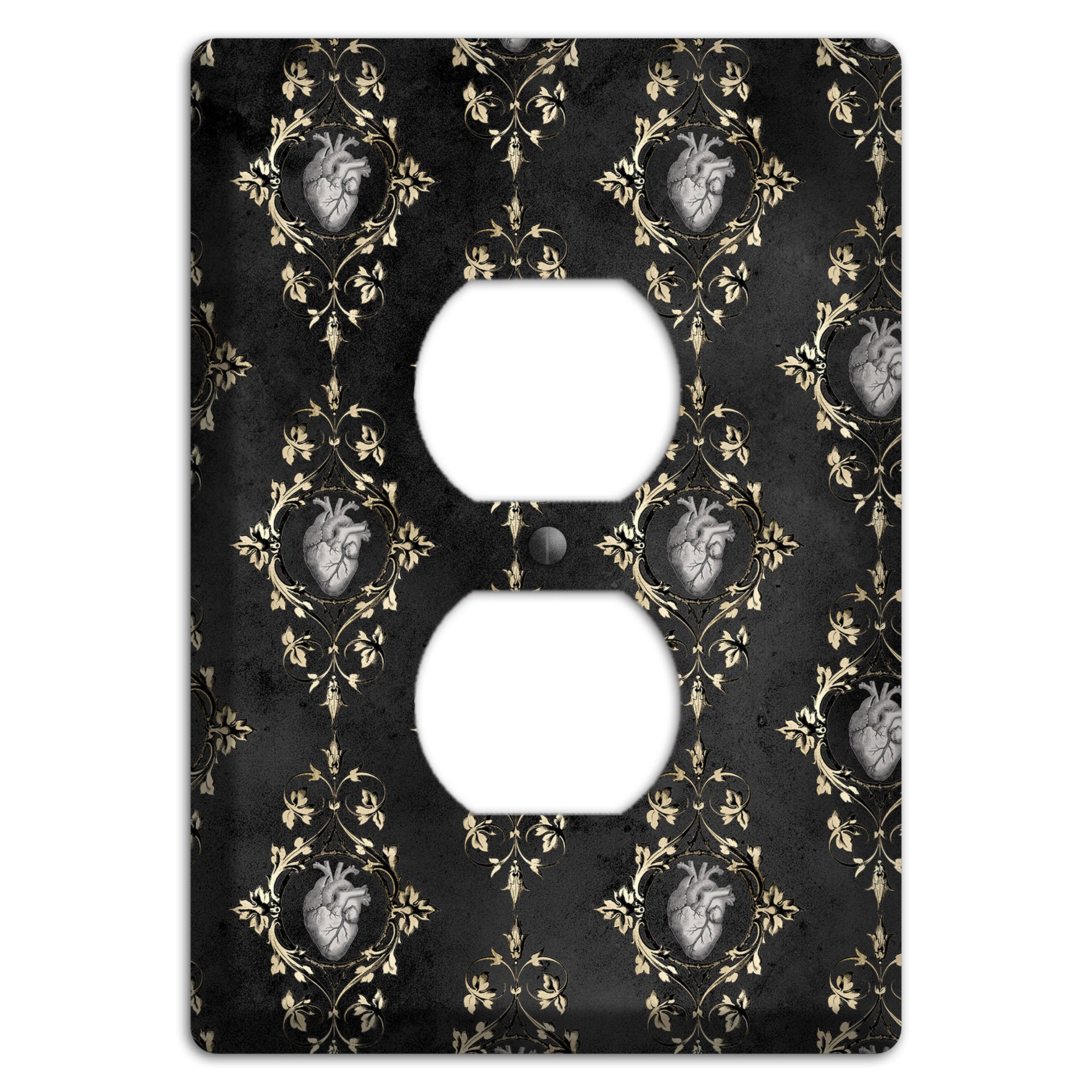Edgar Allen Poe Tell-Tale Heart Duplex Outlet Wallplate