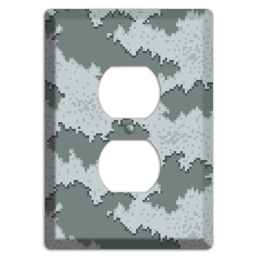 Marpat Winter Camo Duplex Outlet Wallplate