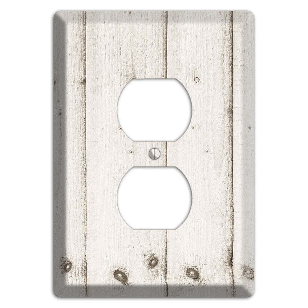 Swirl Antique Duplex Outlet Wallplate