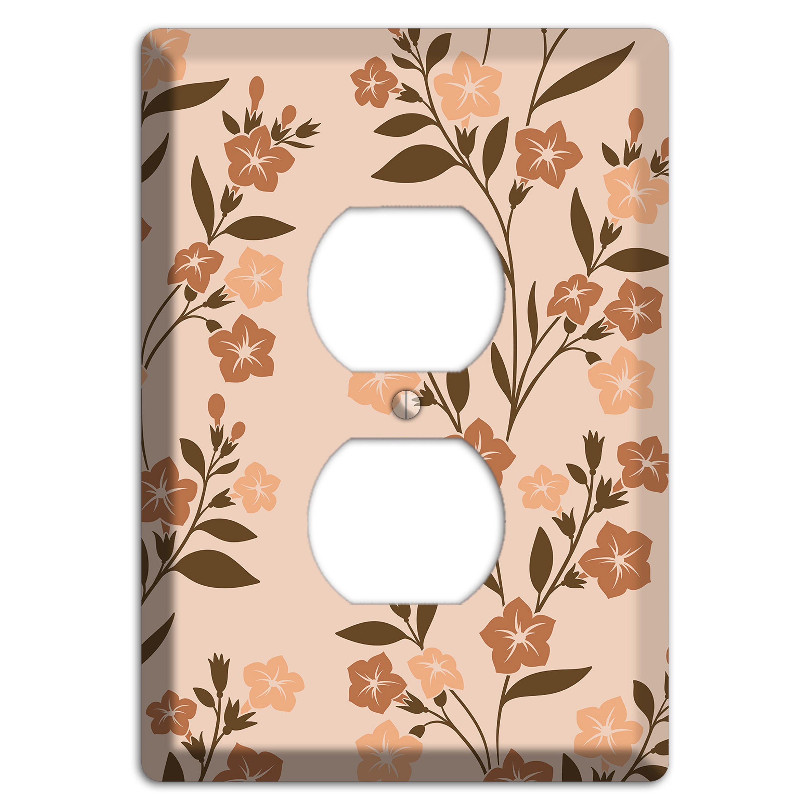 Spring Floral 2 Duplex Outlet Wallplate