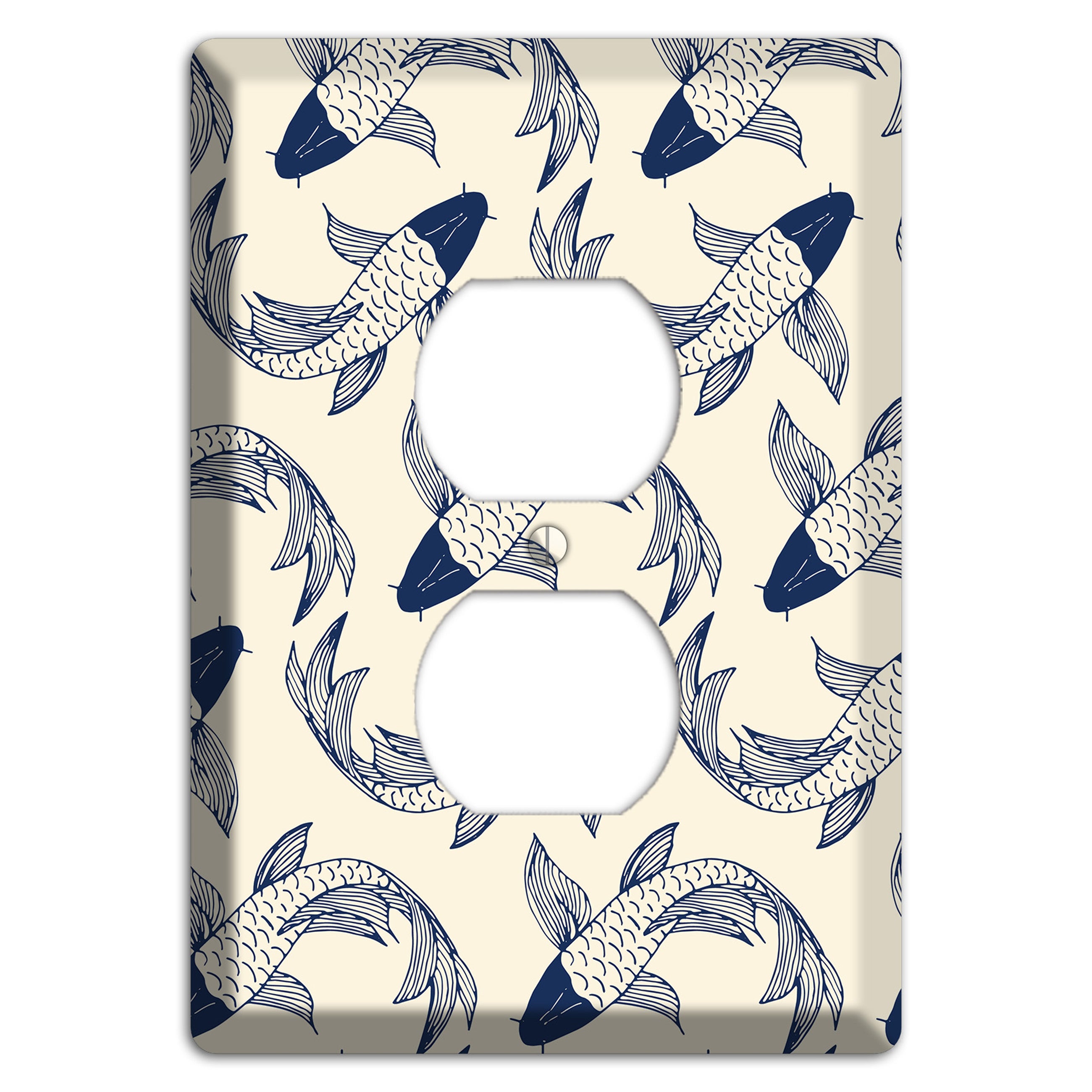 Koi Pond 2 Duplex Outlet Wallplate
