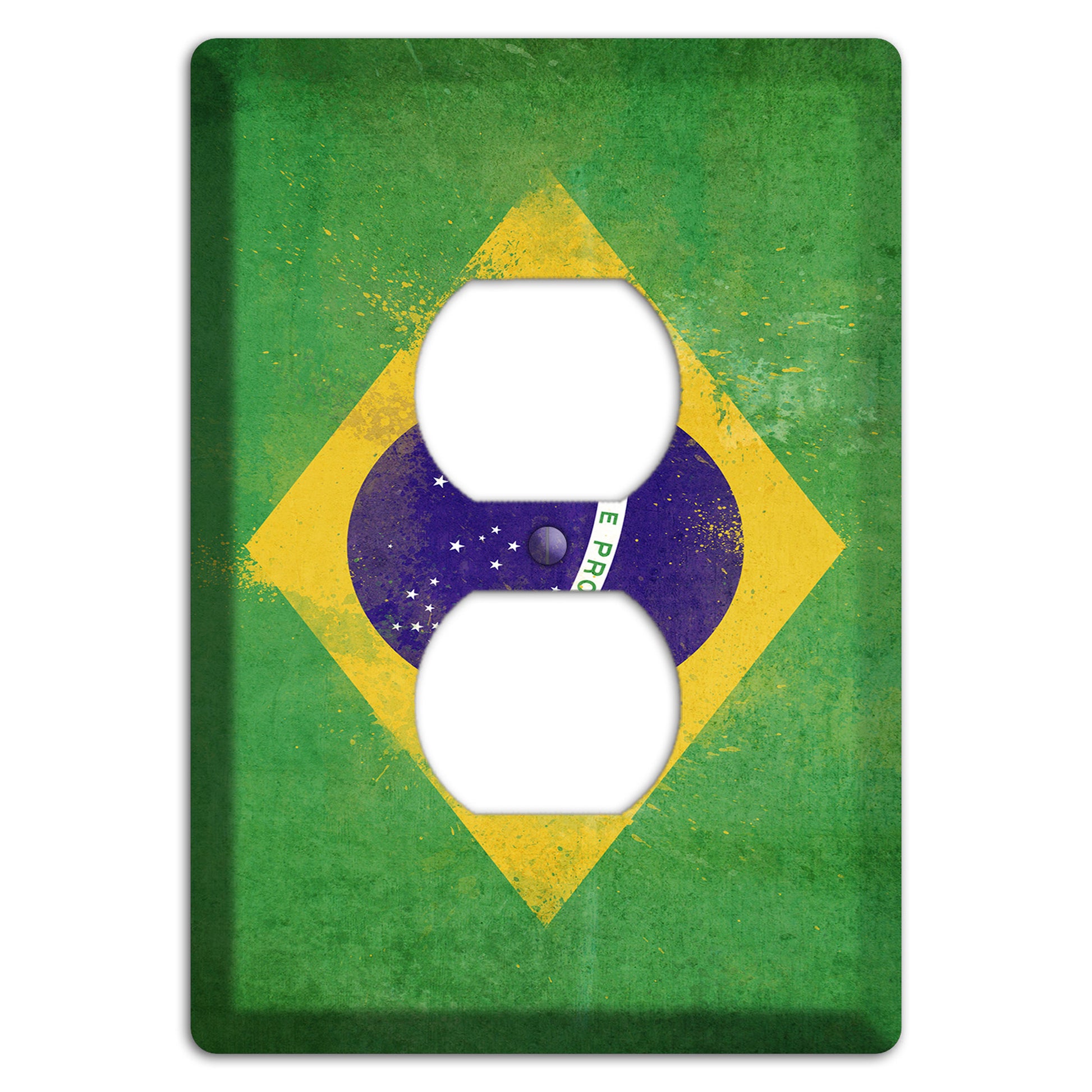 Brazil Cover Plates Duplex Outlet Wallplate