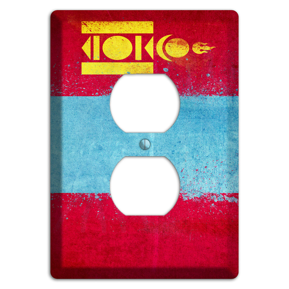 Mongolia Cover Plates Duplex Outlet Wallplate