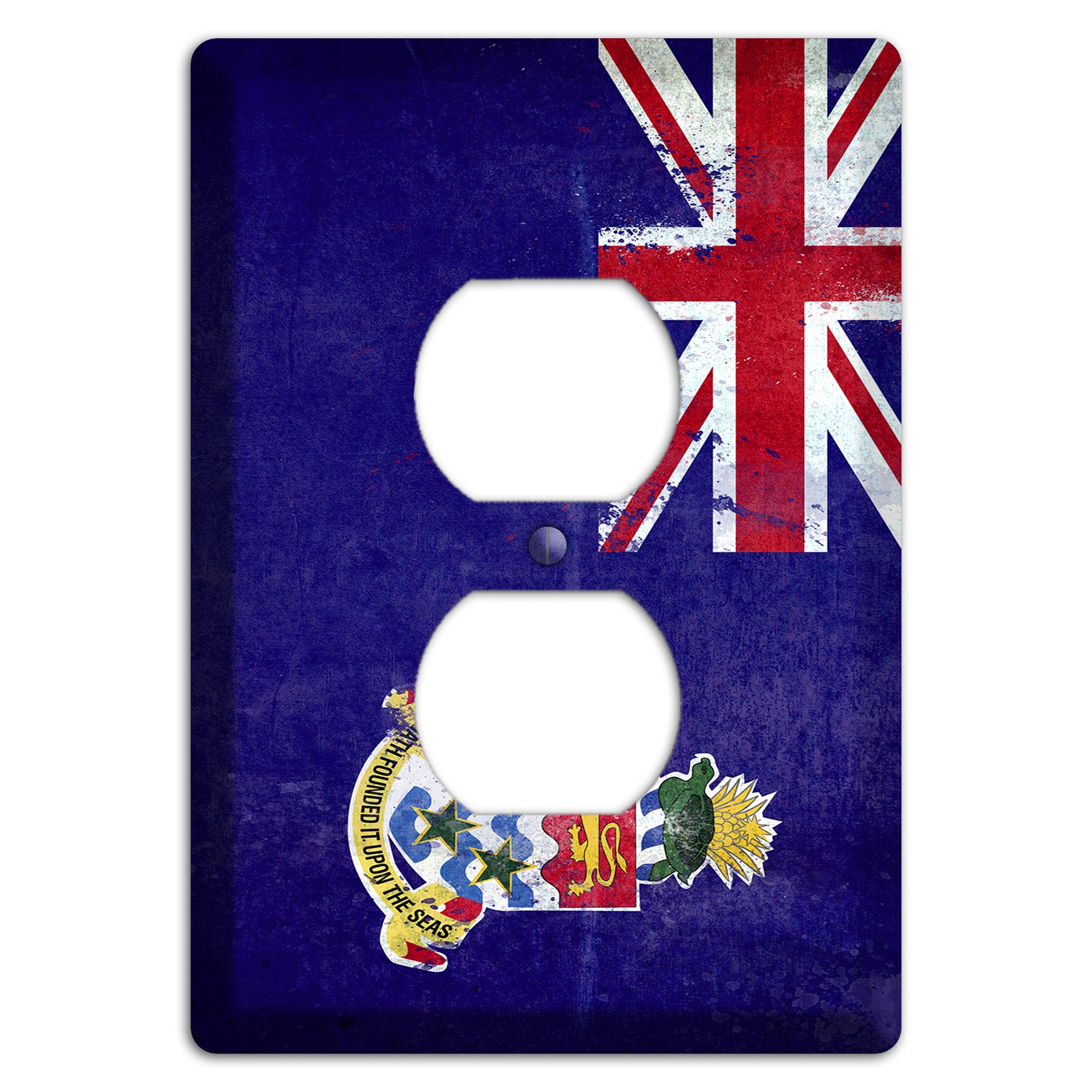 Caiman Island Cover Plates Duplex Outlet Wallplate