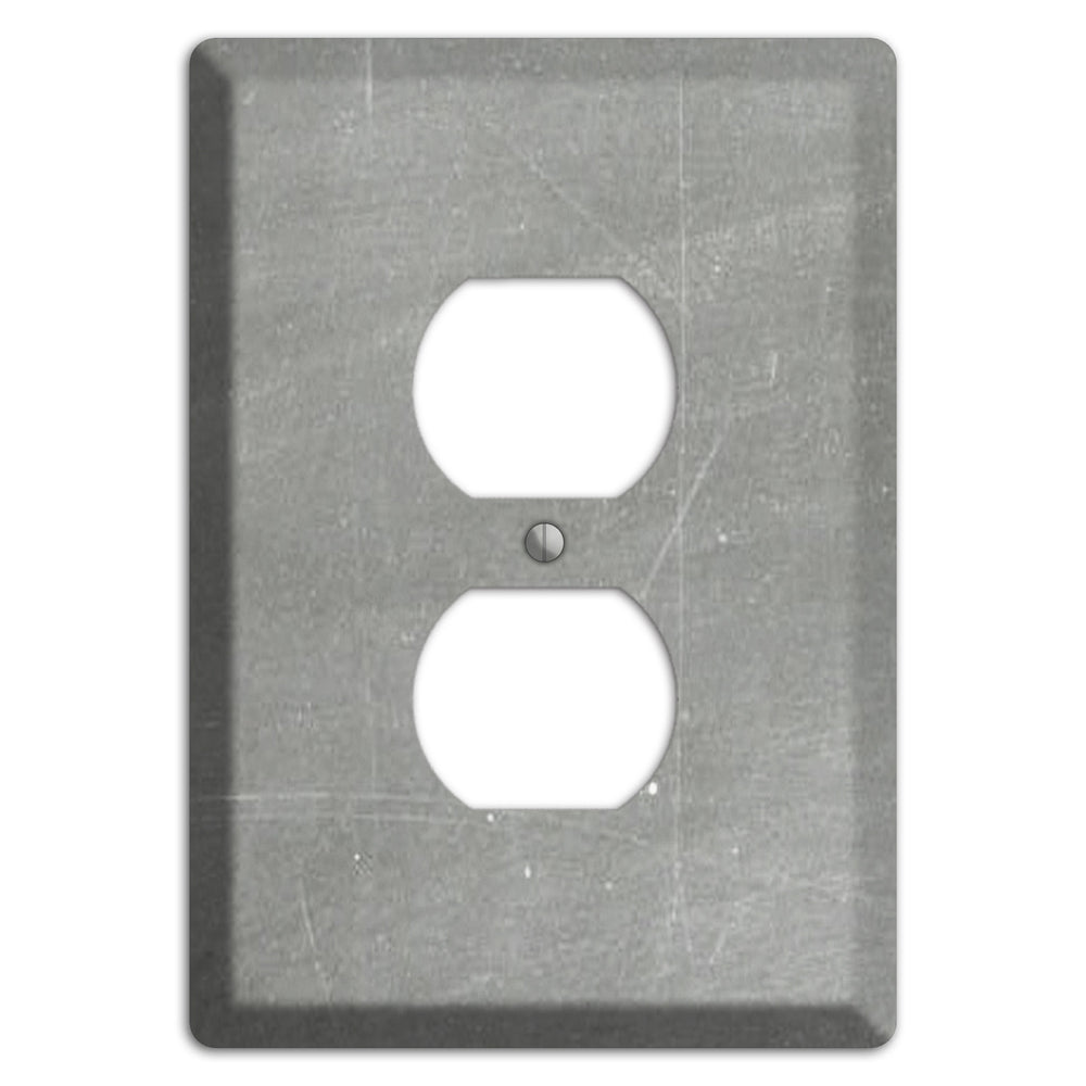 Chalk Light Green Duplex Outlet Wallplate