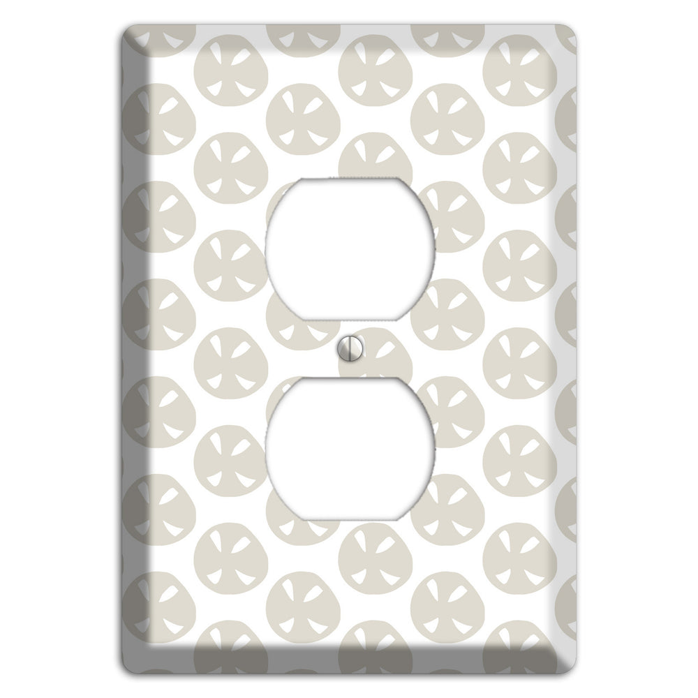 Simple Scandanavian Style LL Duplex Outlet Wallplate