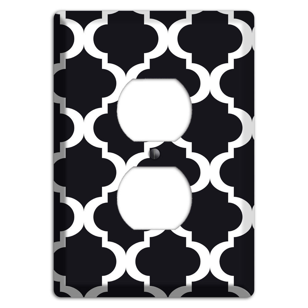 Moroccan 3 Duplex Outlet Wallplate