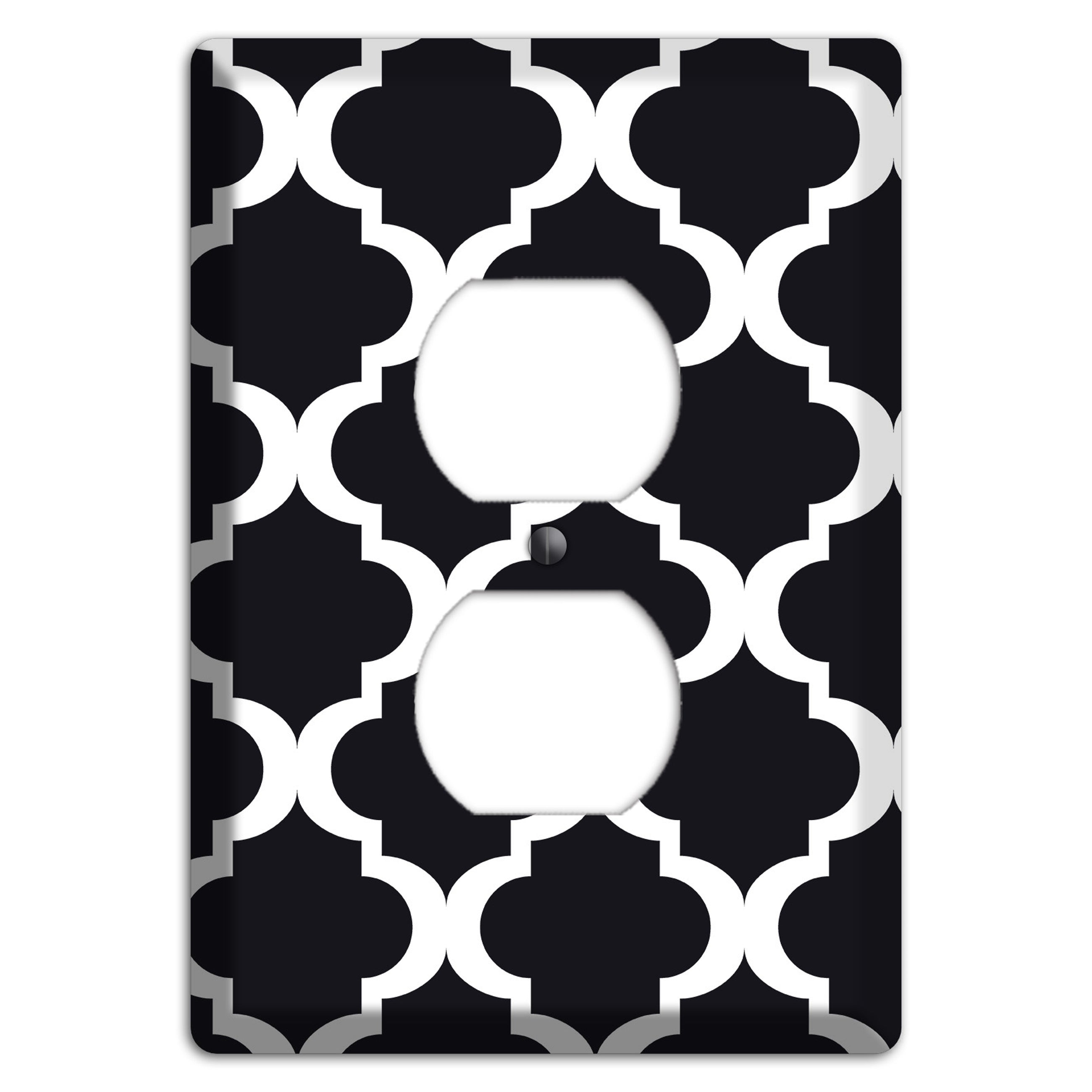 Moroccan 3 Duplex Outlet Wallplate