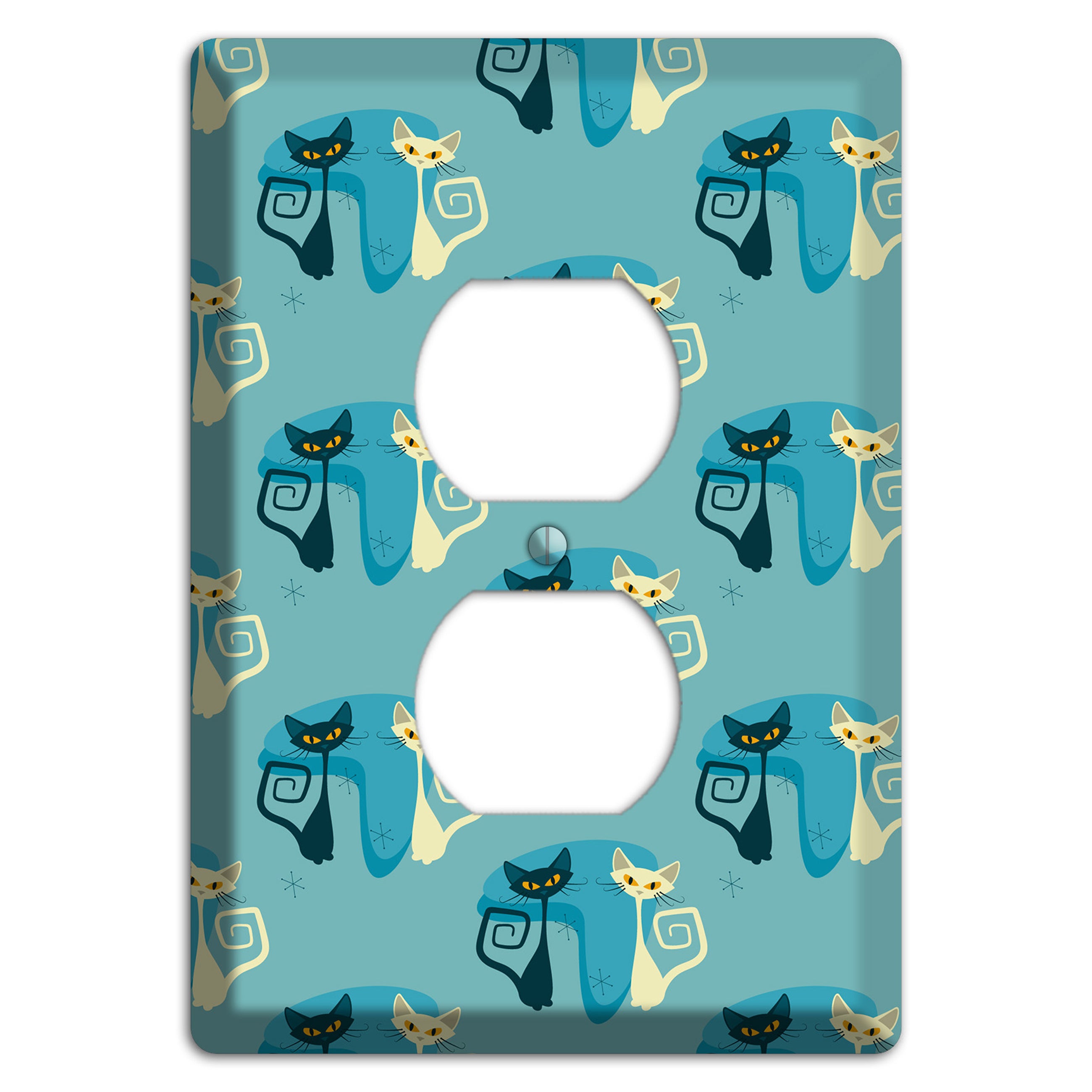 Adorable Kitties Duplex Outlet Wallplate