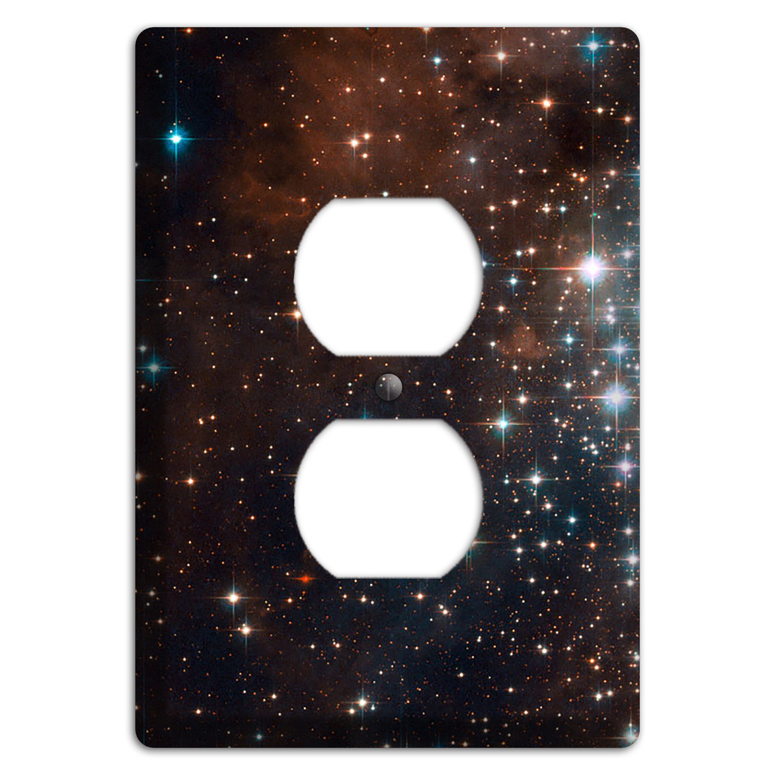 star cluster bursts Duplex Outlet Wallplate
