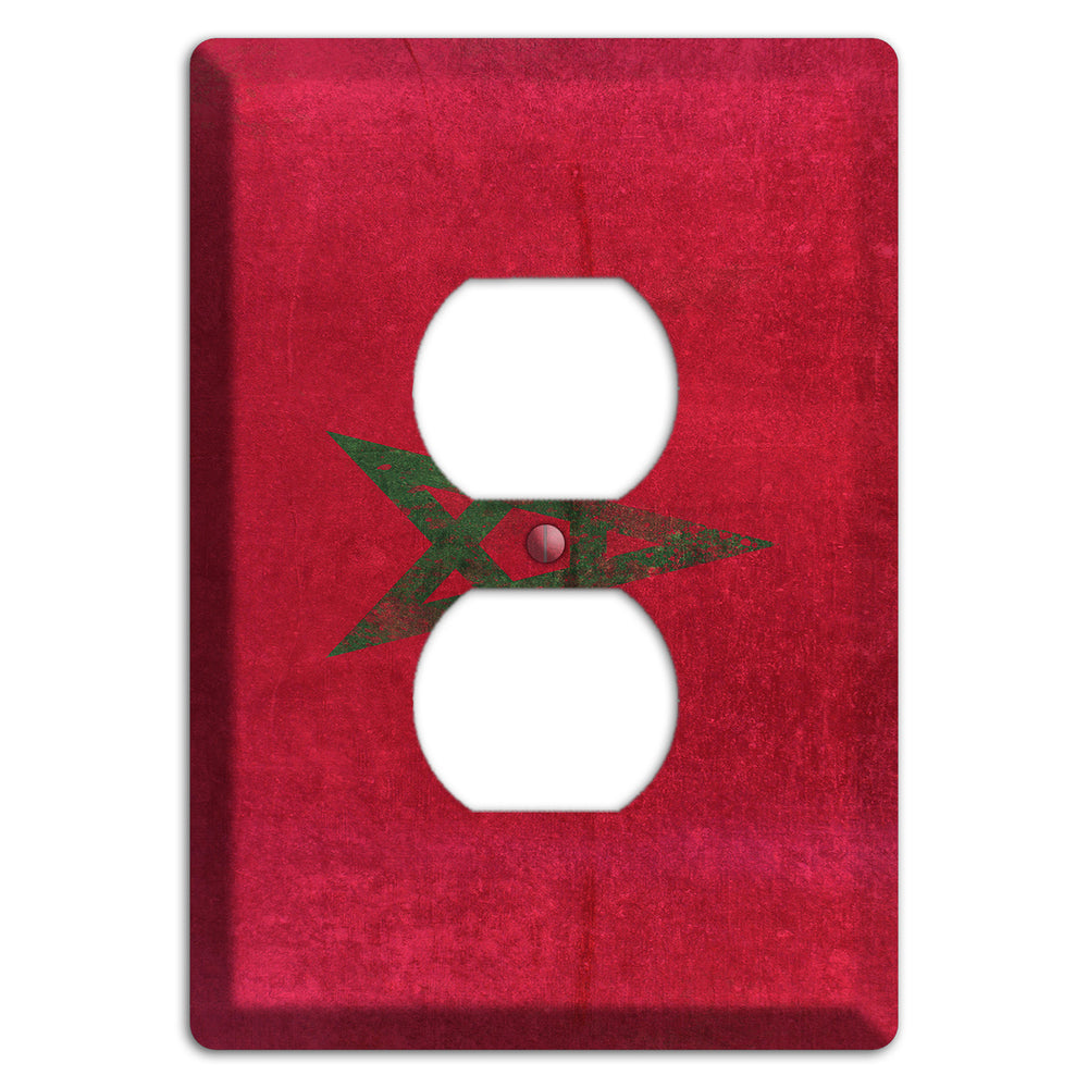 Morocco Cover Plates Duplex Outlet Wallplate
