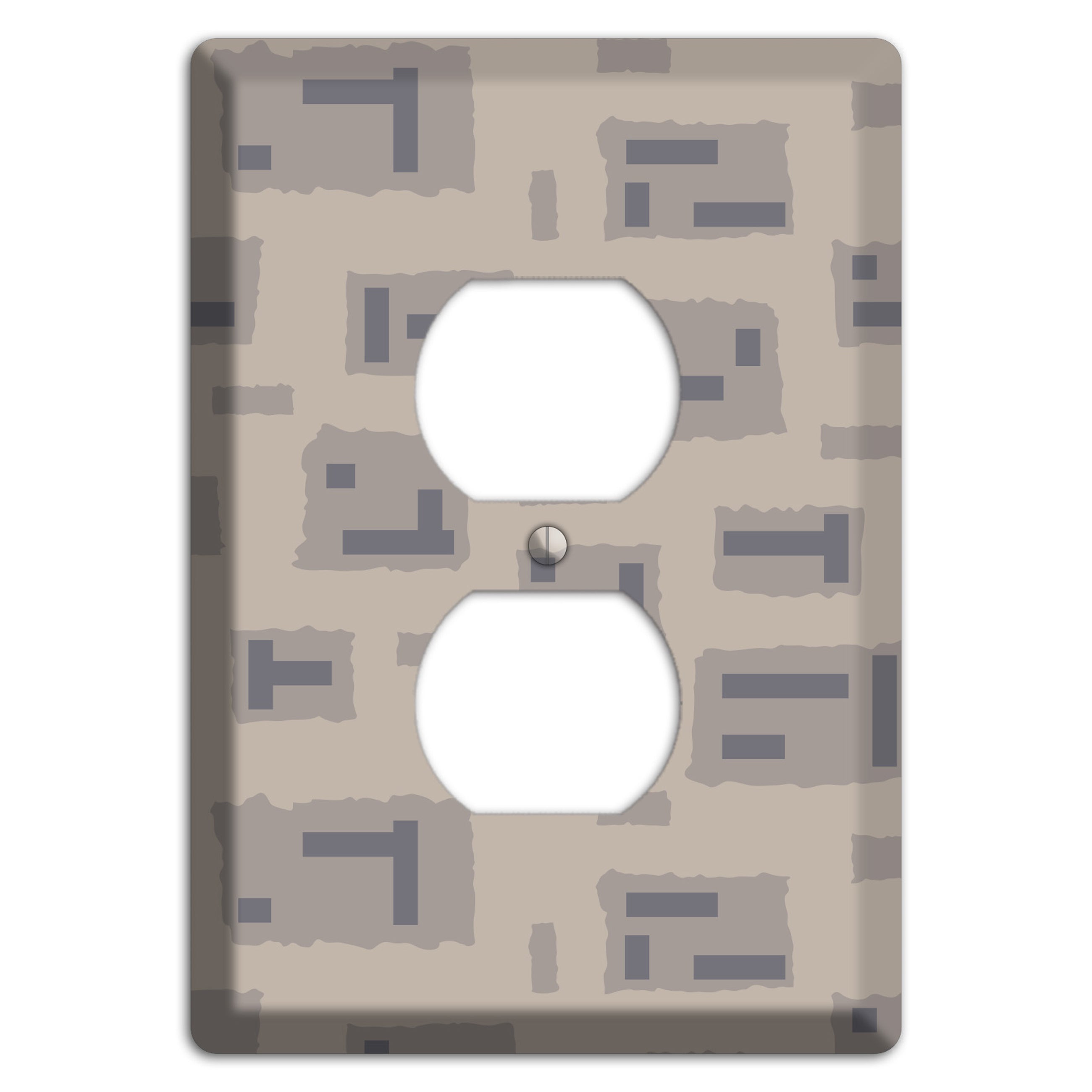 Urban Mout Camo Duplex Outlet Wallplate