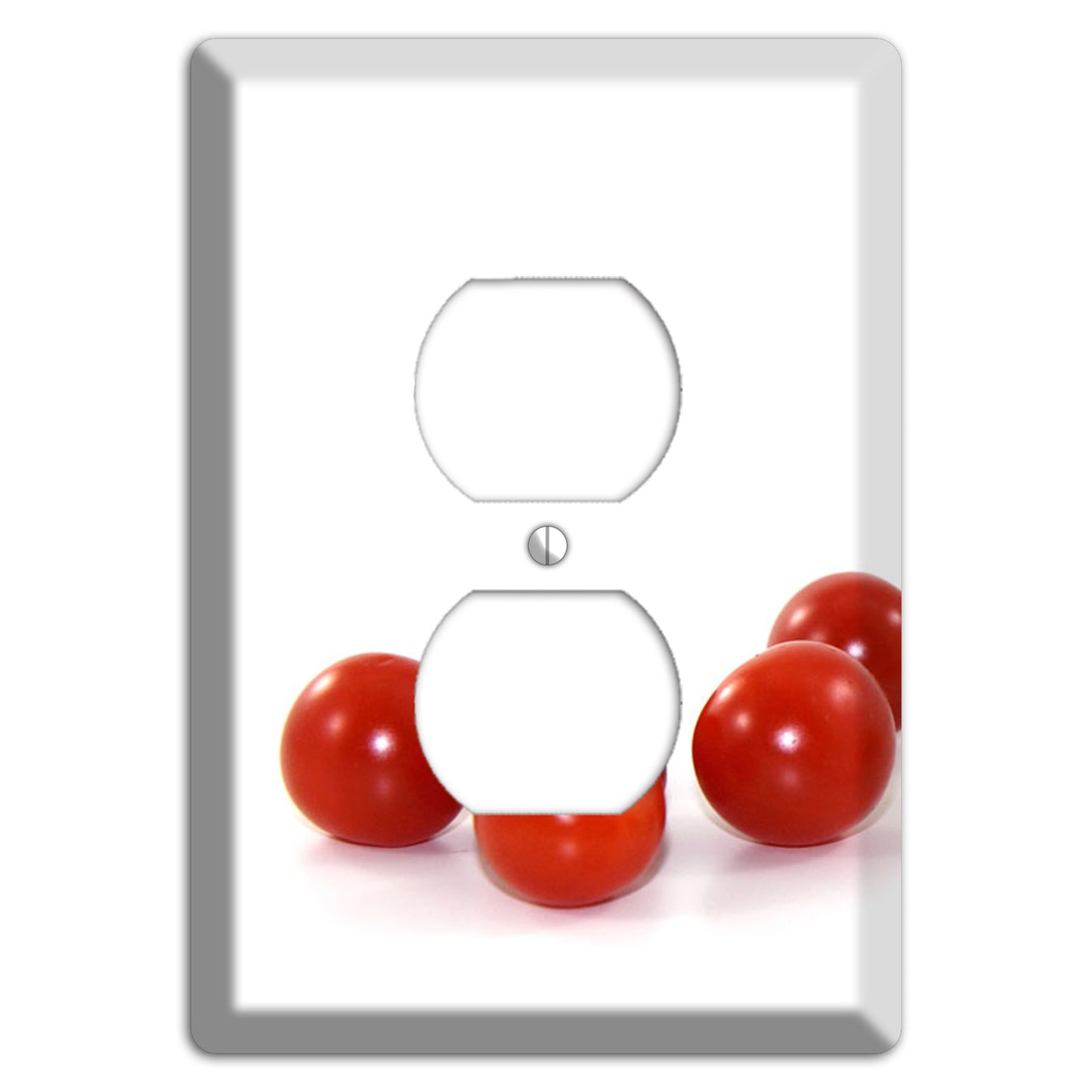 Tomaotes Small Duplex Outlet Wallplate