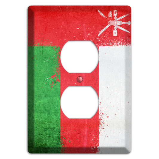 Oman Cover Plates Duplex Outlet Wallplate