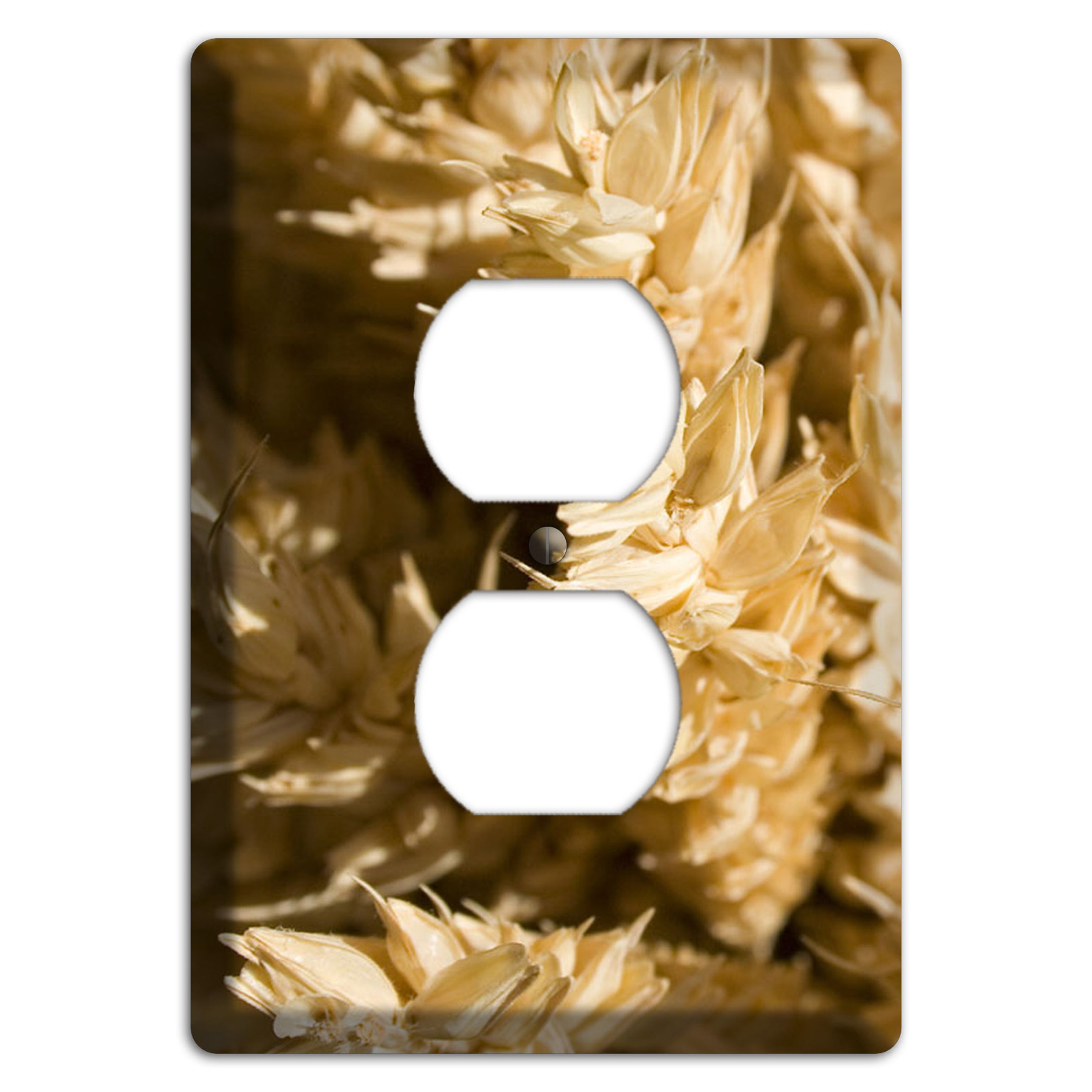 Wheat Duplex Outlet Wallplate