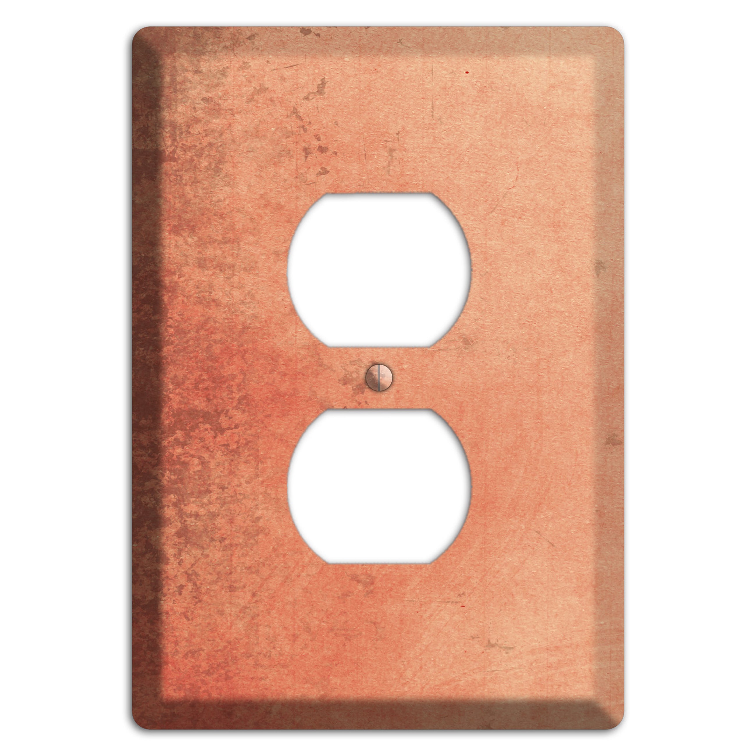 Tonys pink Vintage Grunge Duplex Outlet Wallplate