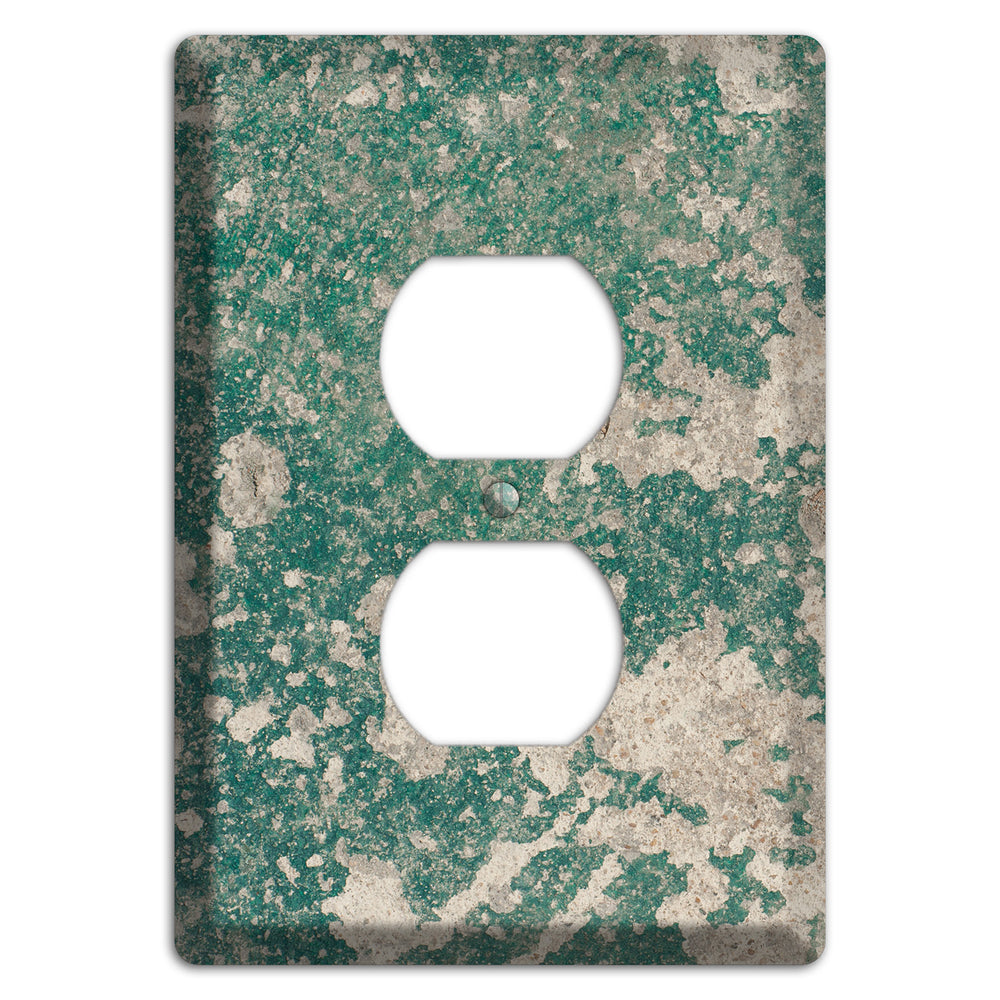 Verde Concrete Duplex Outlet Wallplate