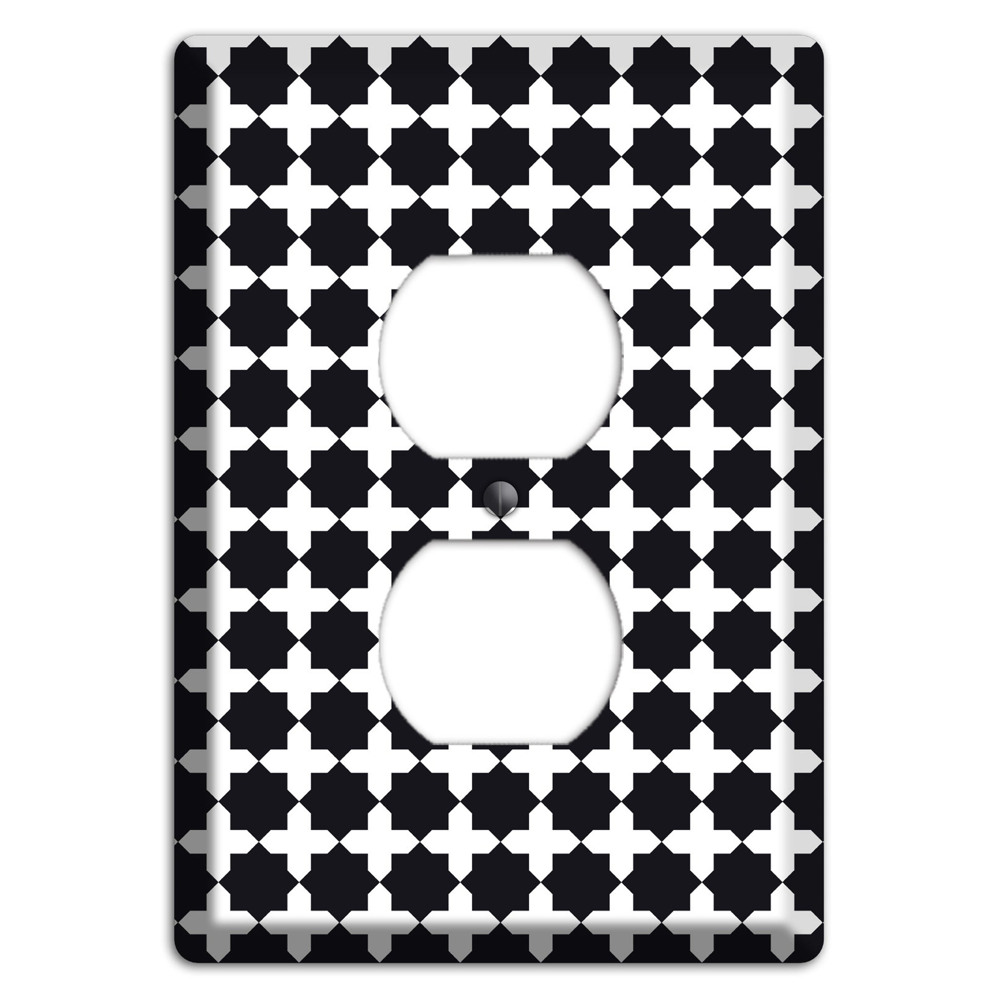 Moroccan 4 Duplex Outlet Wallplate