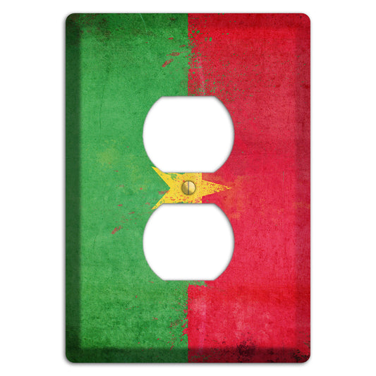 Burkina Faso Cover Plates Duplex Outlet Wallplate
