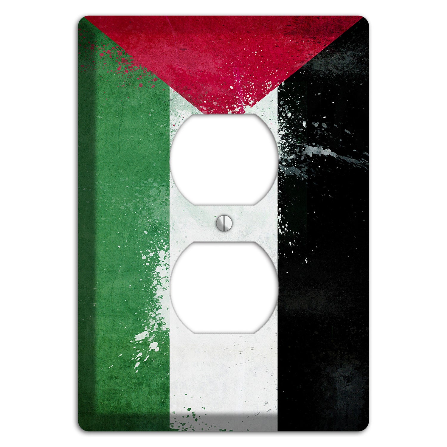 Palestine Cover Plates Duplex Outlet Wallplate