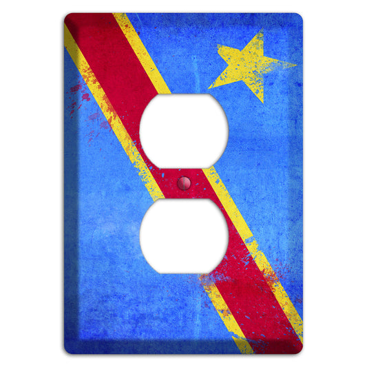 Congo Democratic Republic of the Cover Plates Duplex Outlet Wallplate