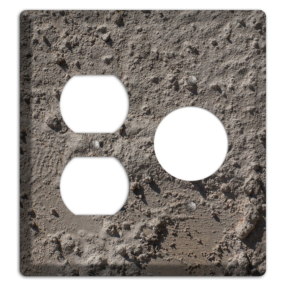 Plaster 3 Duplex / Receptacle Wallplate