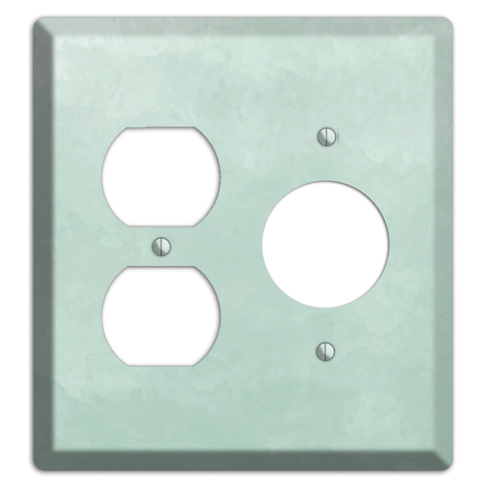 Sea Foam Green Ombre Duplex / Receptacle Wallplate